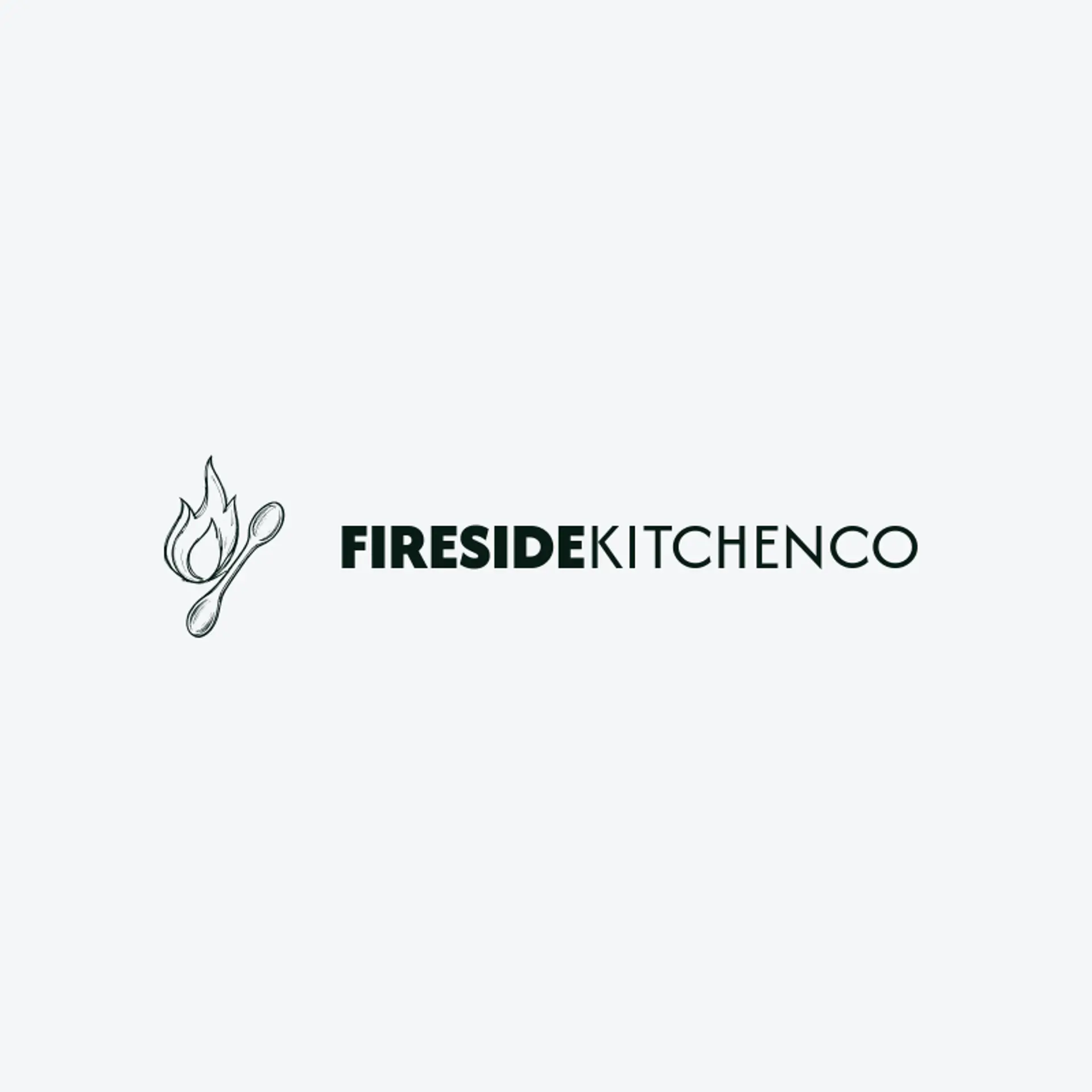 Fireside Kitchen Co logo for kitchen