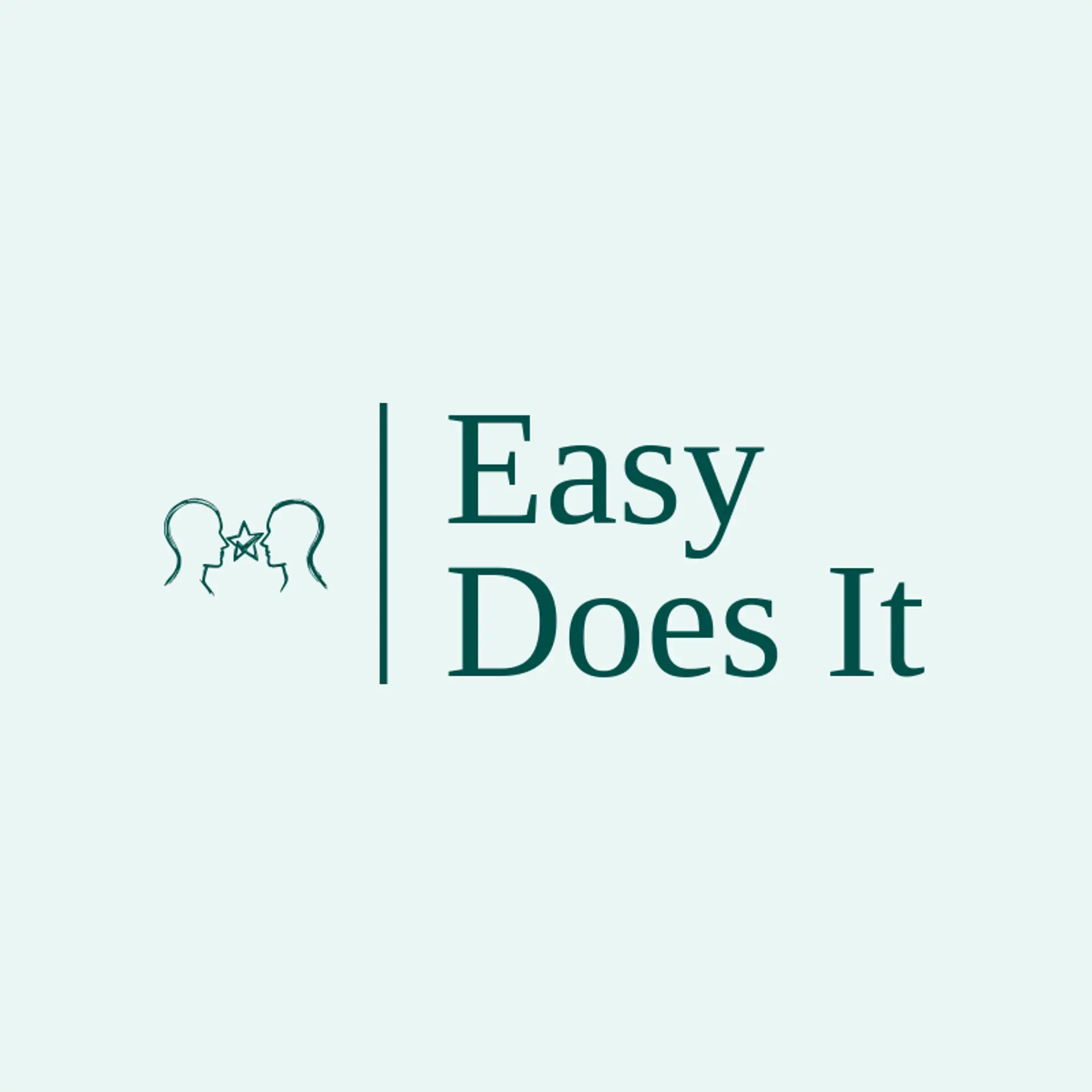 Easy Does It logo for dating app