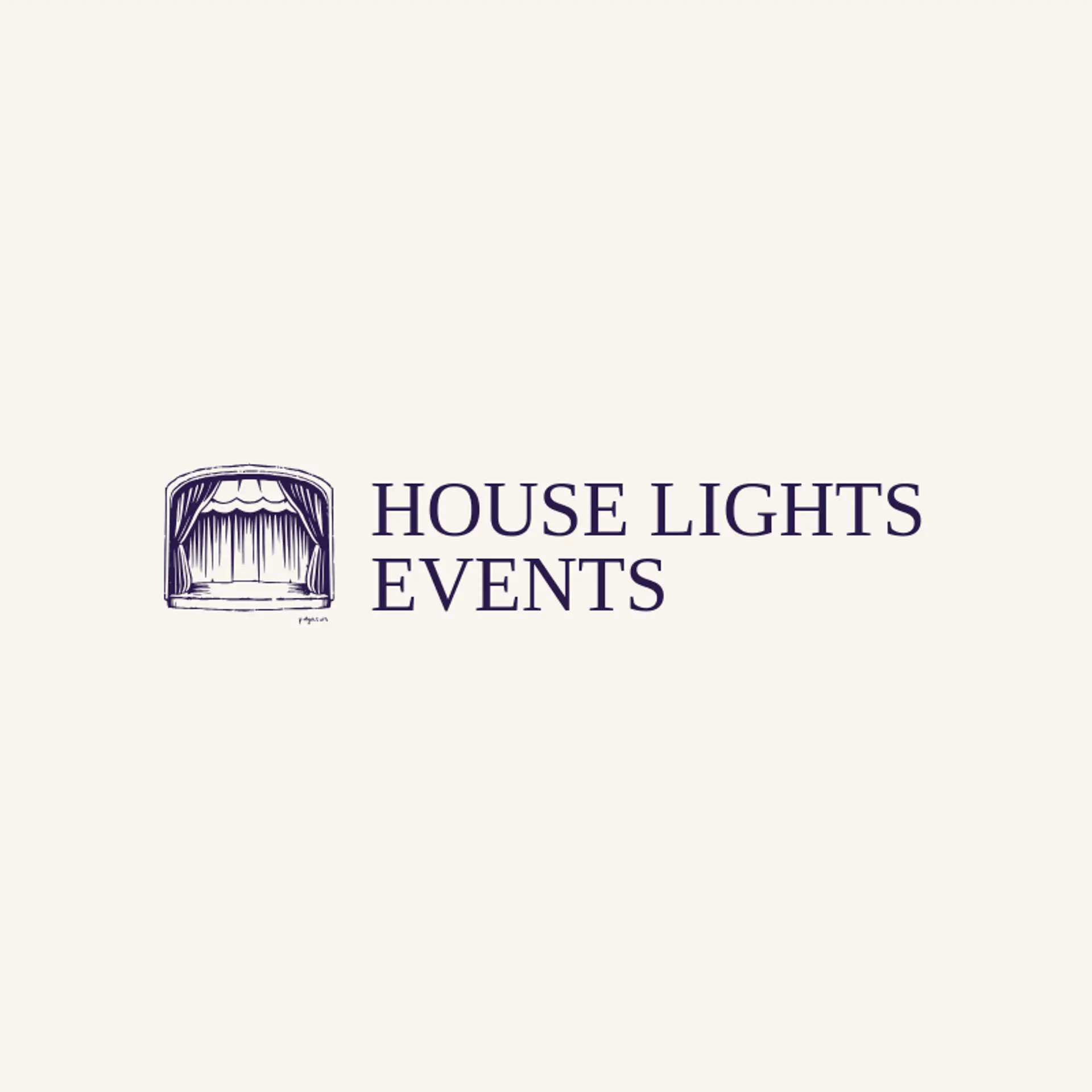House Lights Events logo for broadway