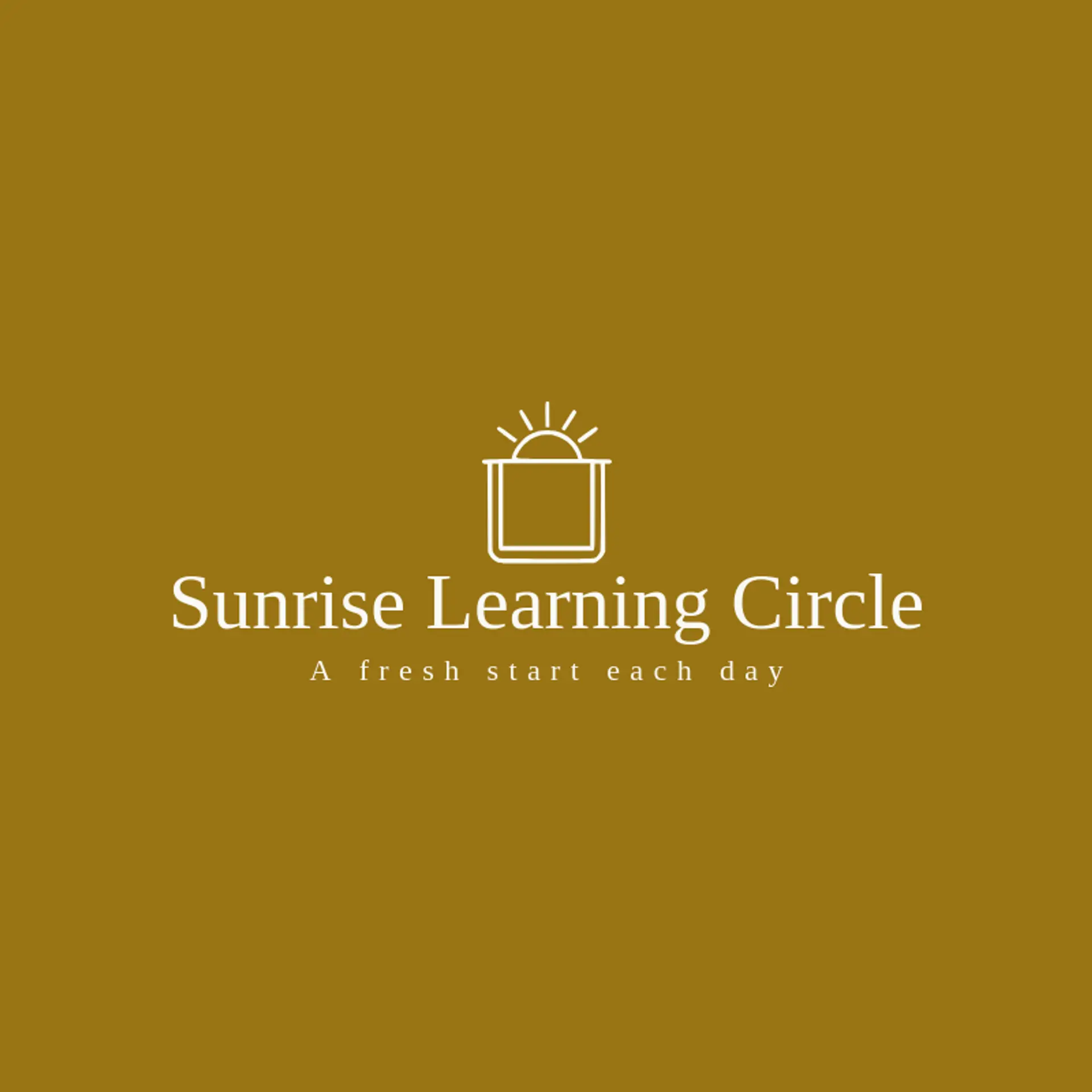 Sunrise Learning Circle logo for special education