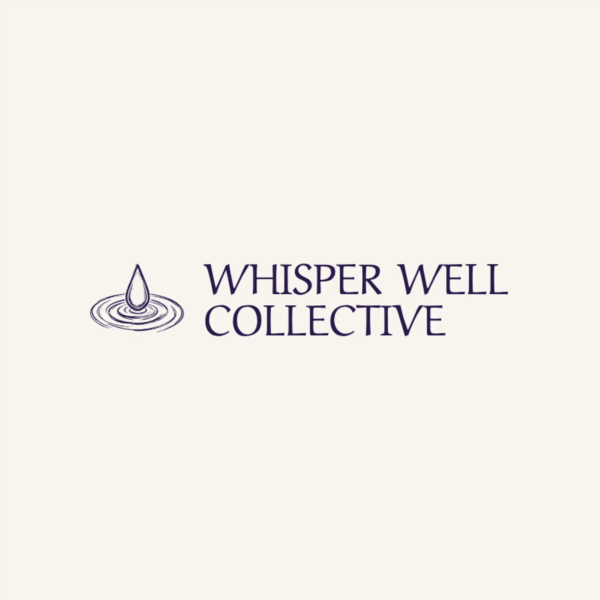 Whisper Well Collective logo for asmr