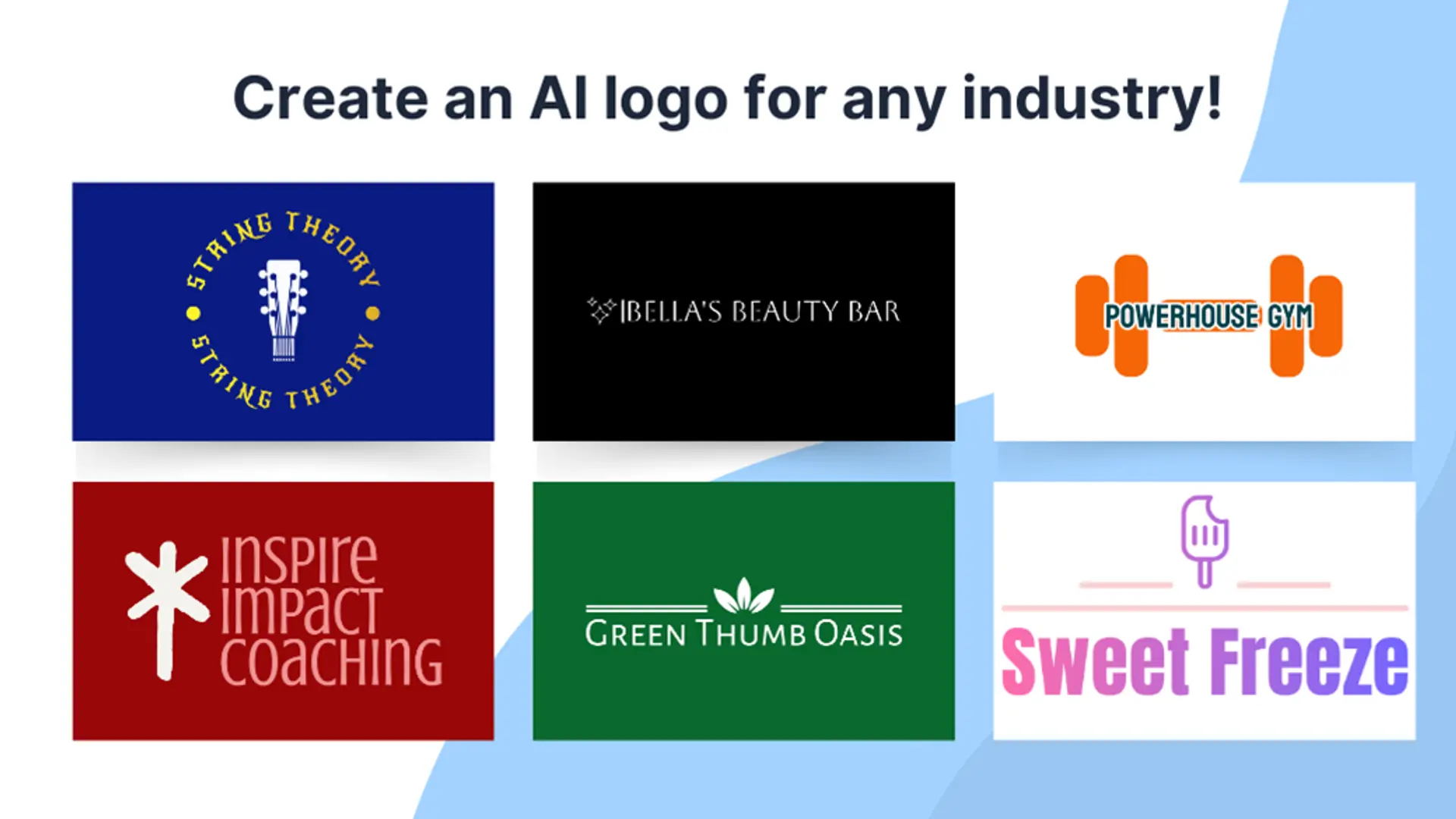 ai logo for any industry