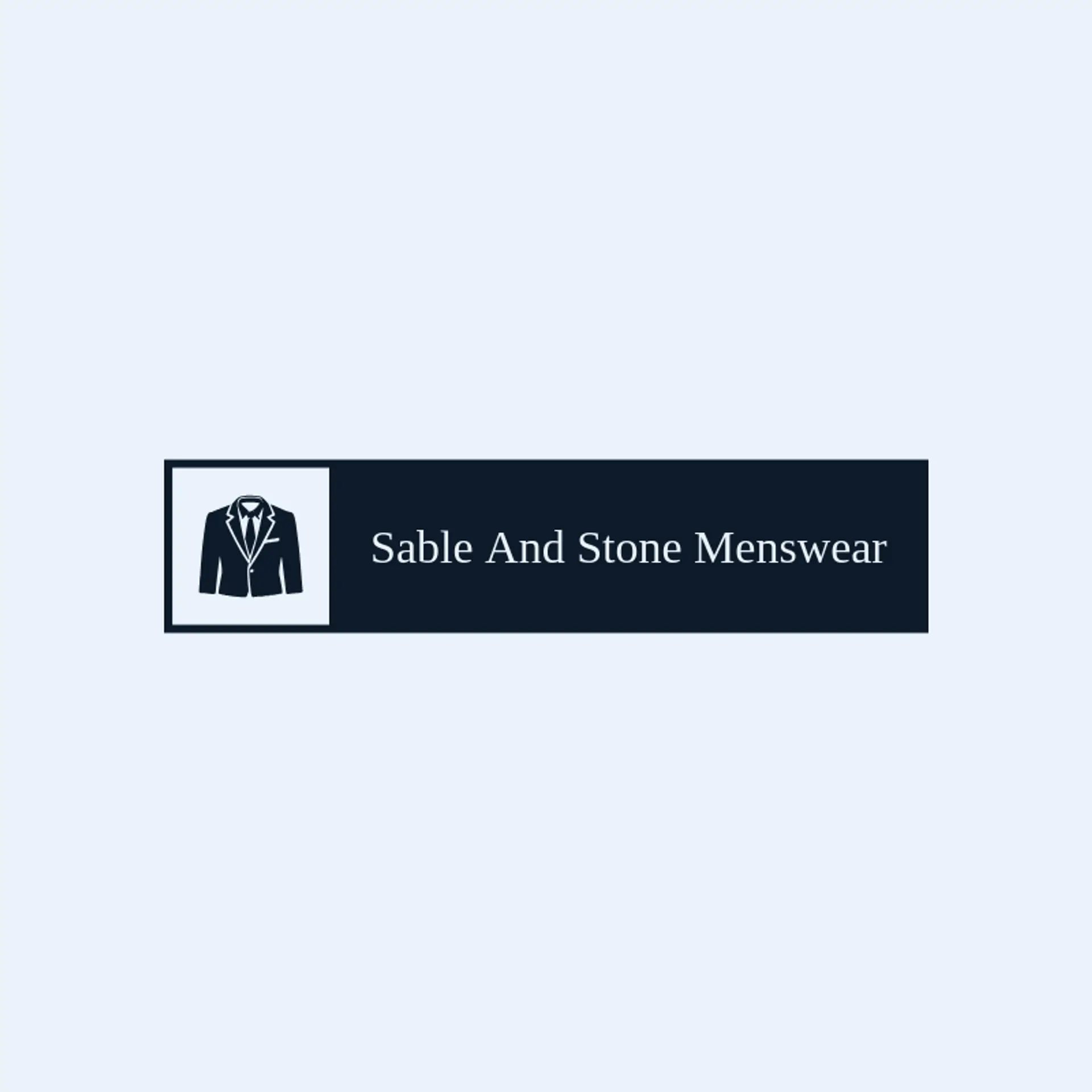 Sable and Stone Menswear logo for mens fashion