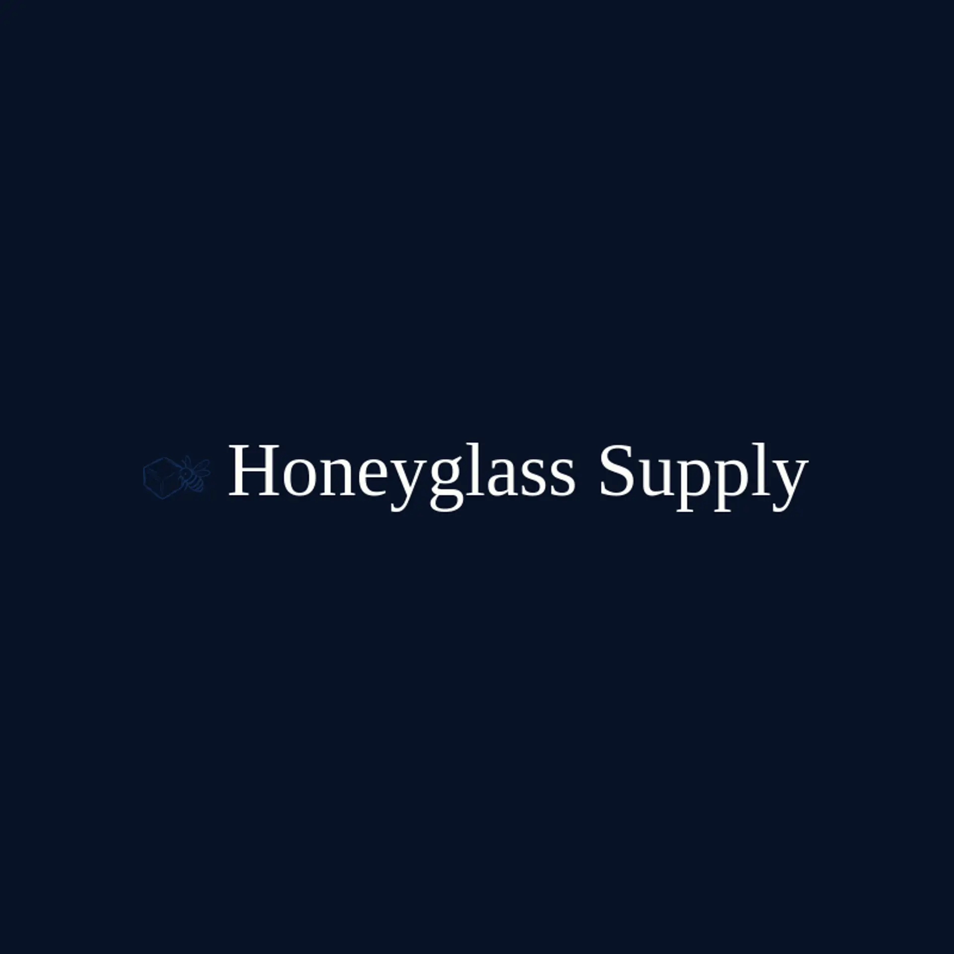 Honeyglass Supply logo for sugar