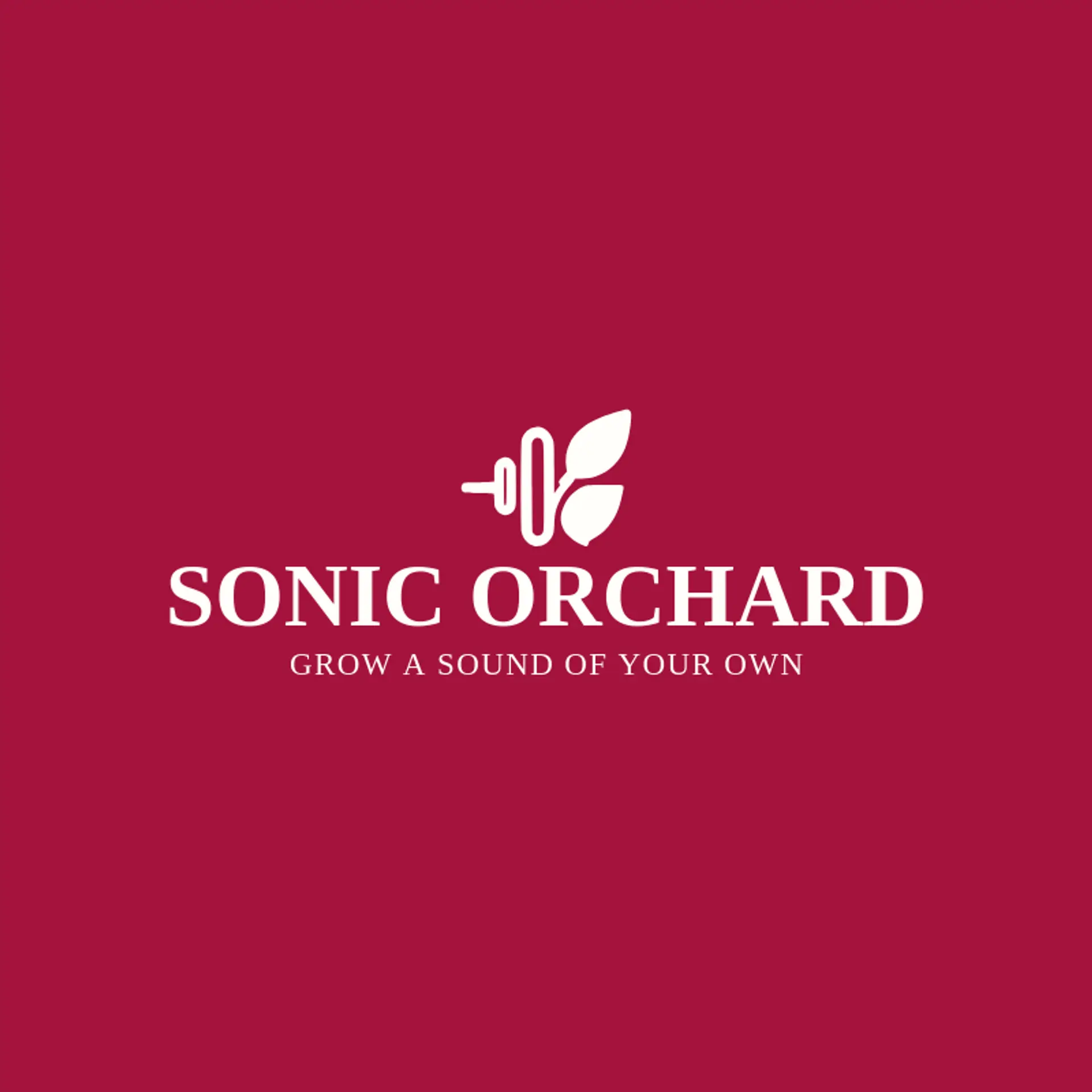 Sonic Orchard logo for voice
