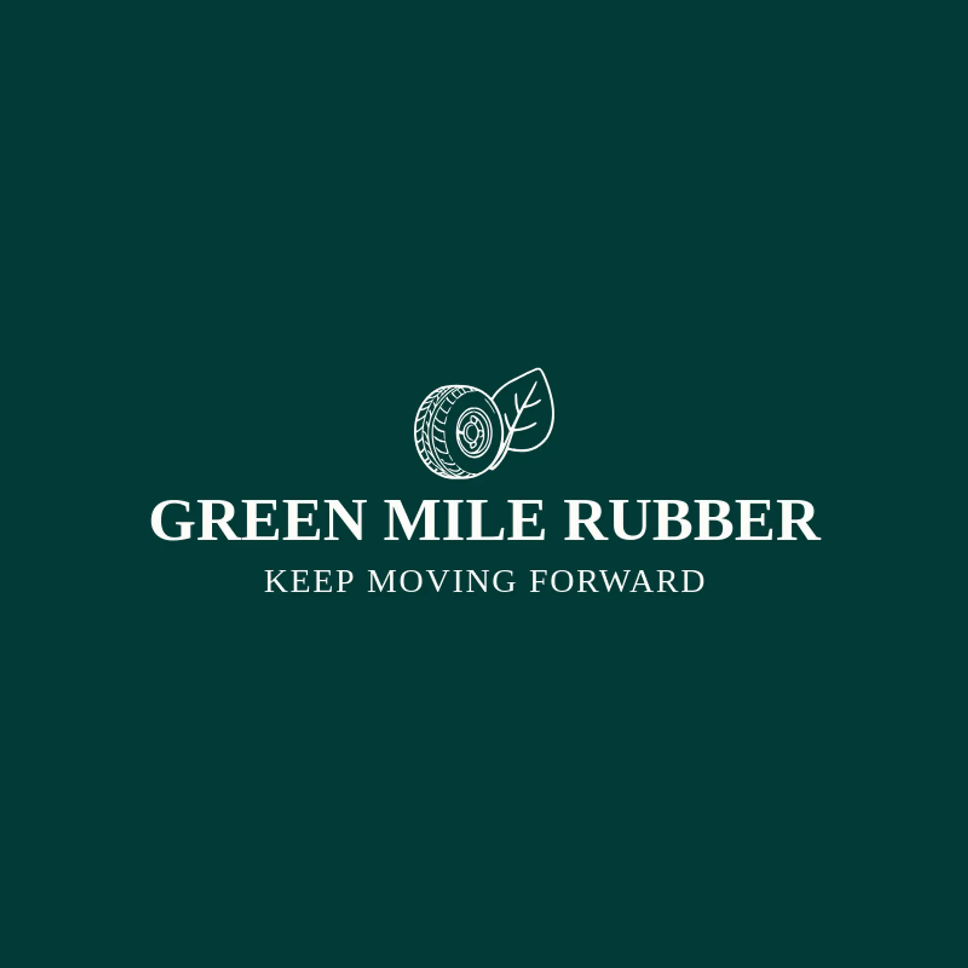 Green Mile Rubber logo for tire