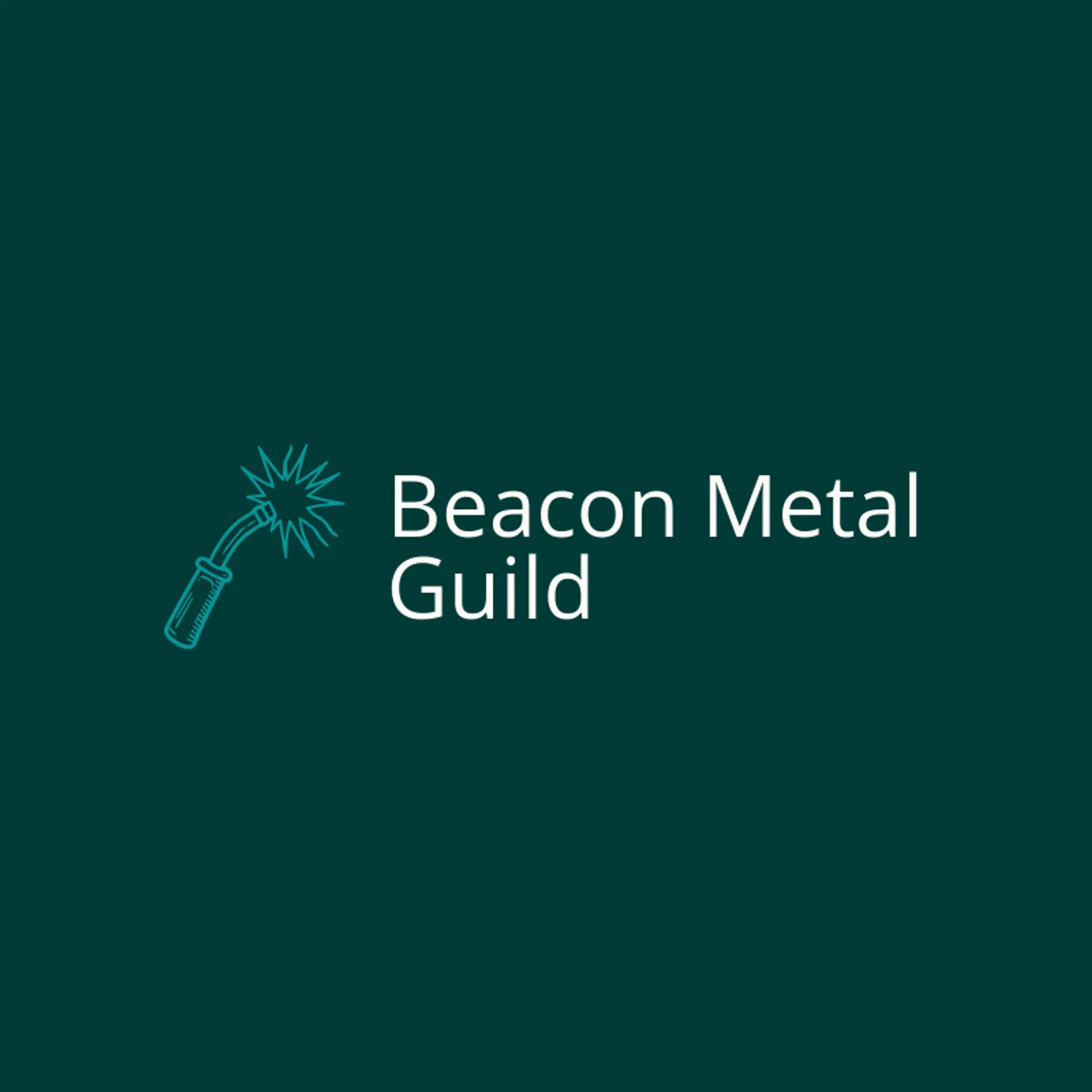 Beacon Metal Guild logo for fabrication