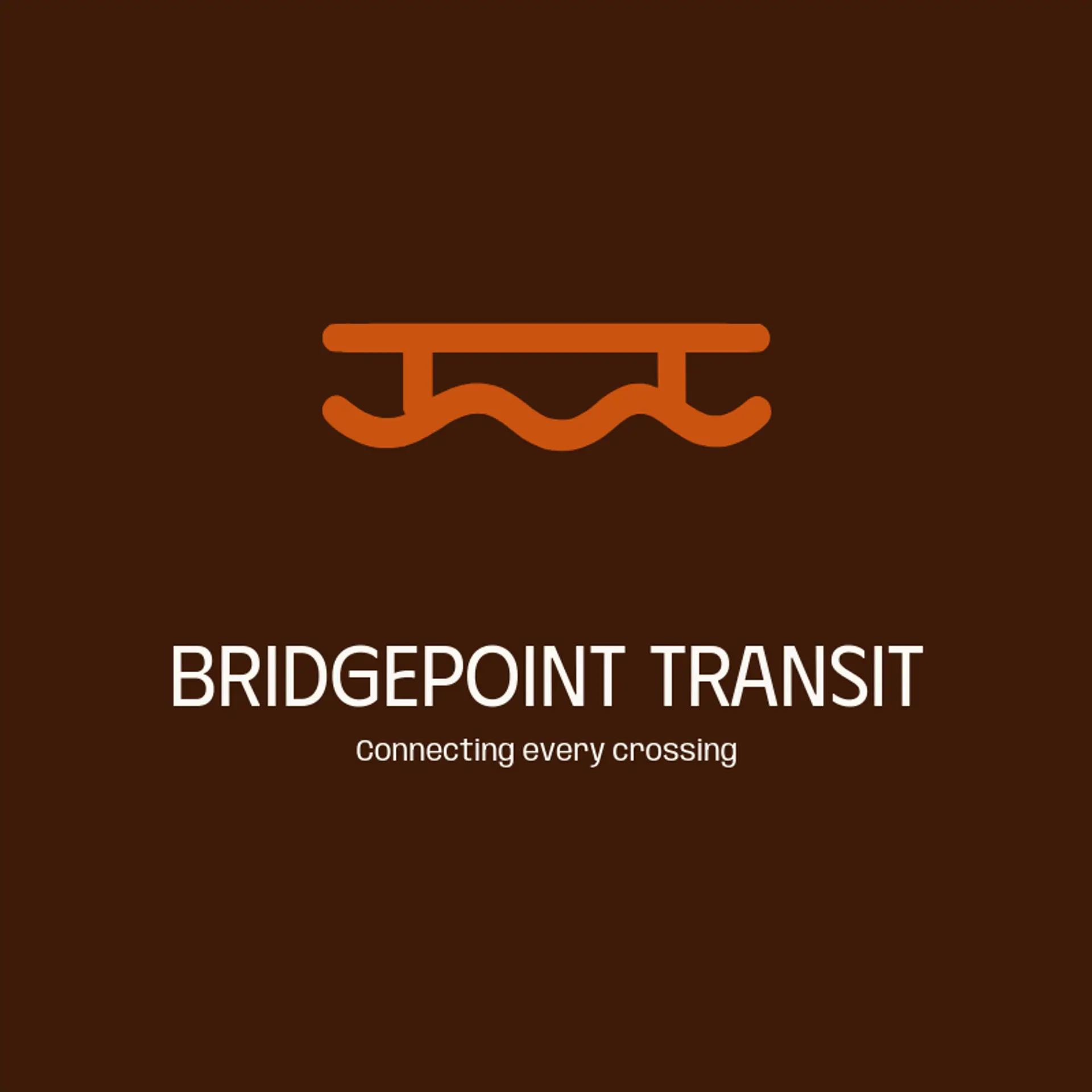 Bridgepoint Transit logo for transport