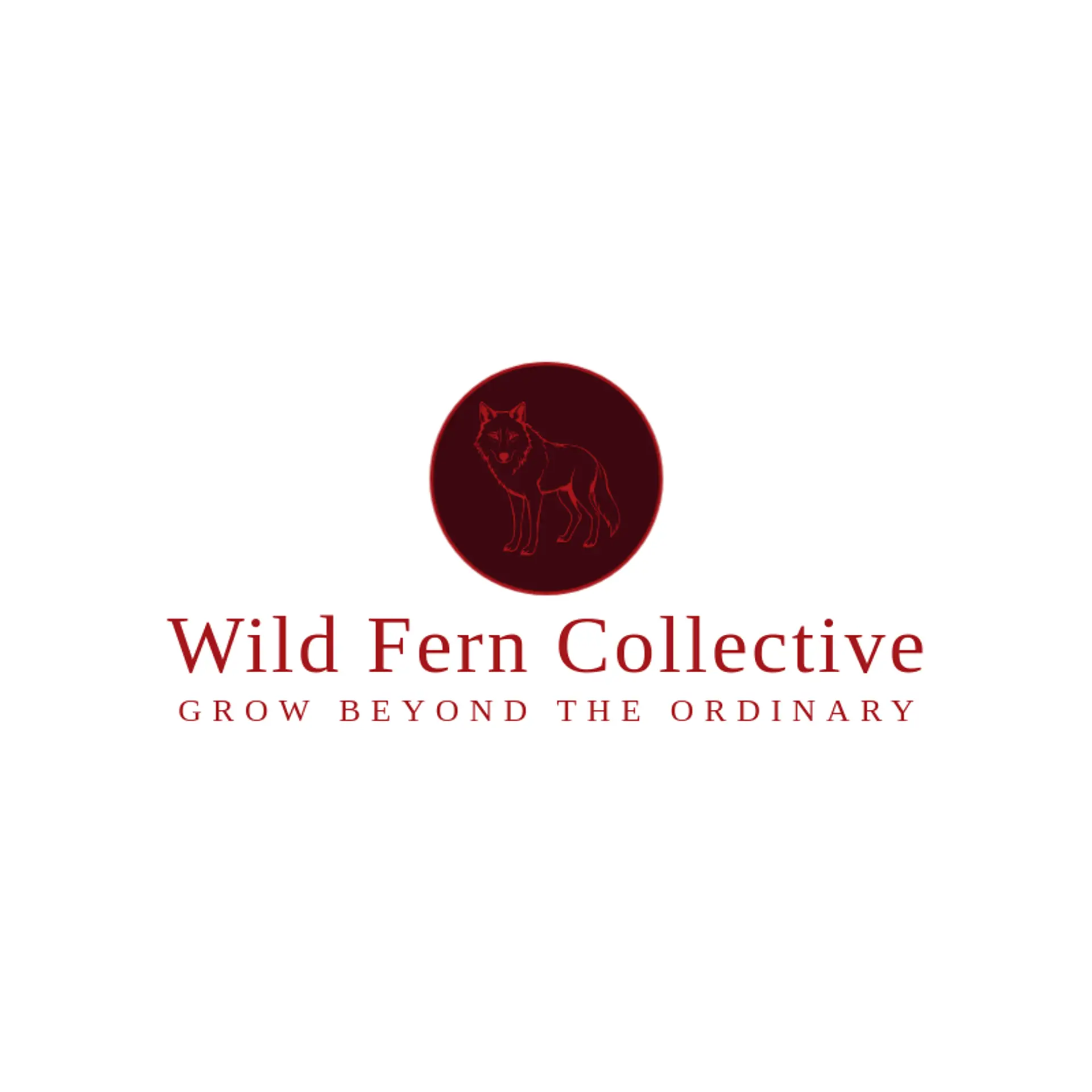 Wild Fern Collective logo for wild