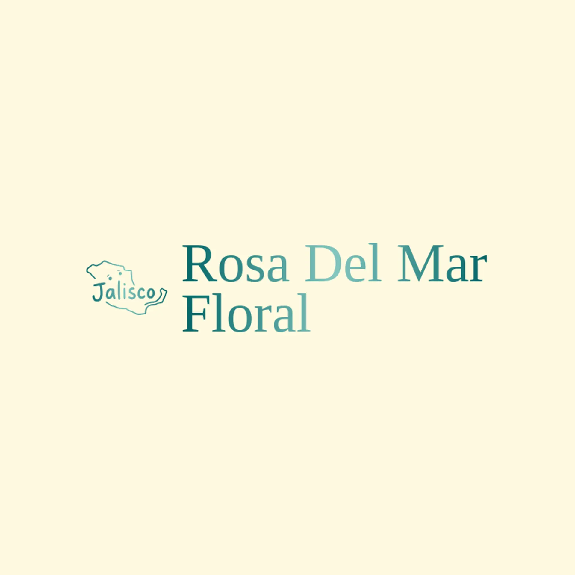 Rosa Del Mar Floral logo for mexico