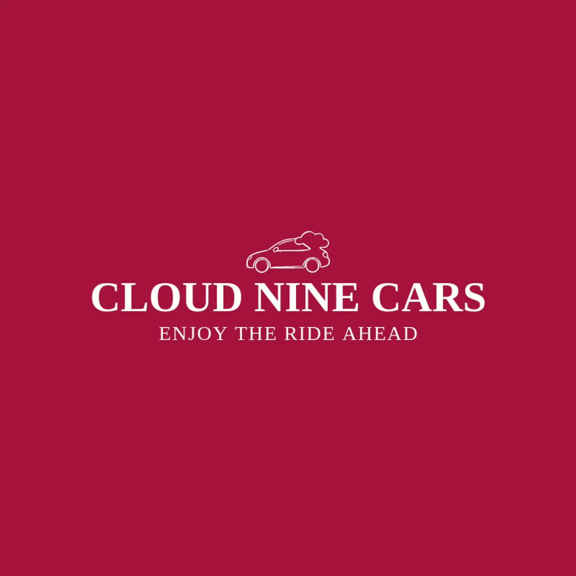 Cloud Nine Cars logo for car dealer