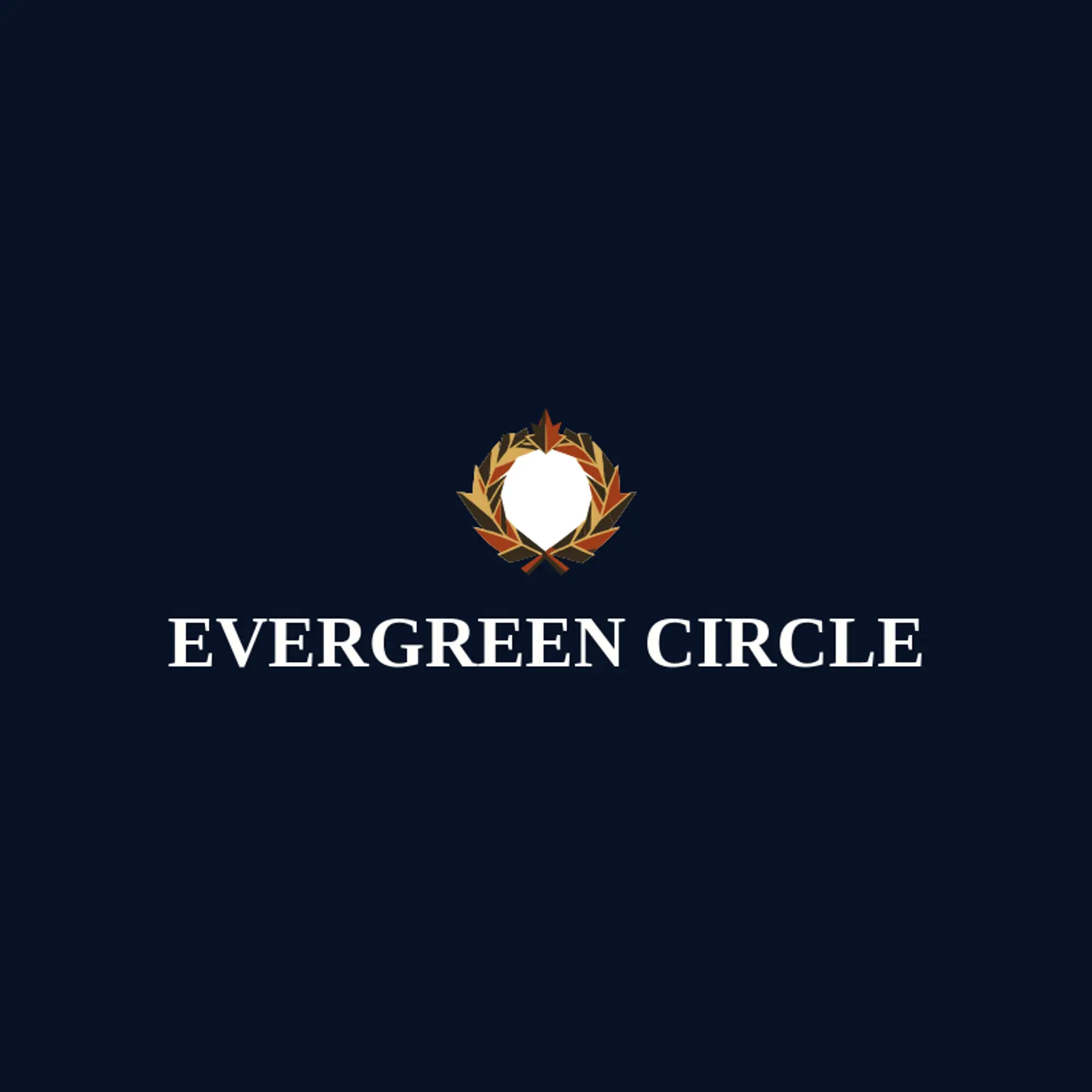 Evergreen Circle logo for wreath