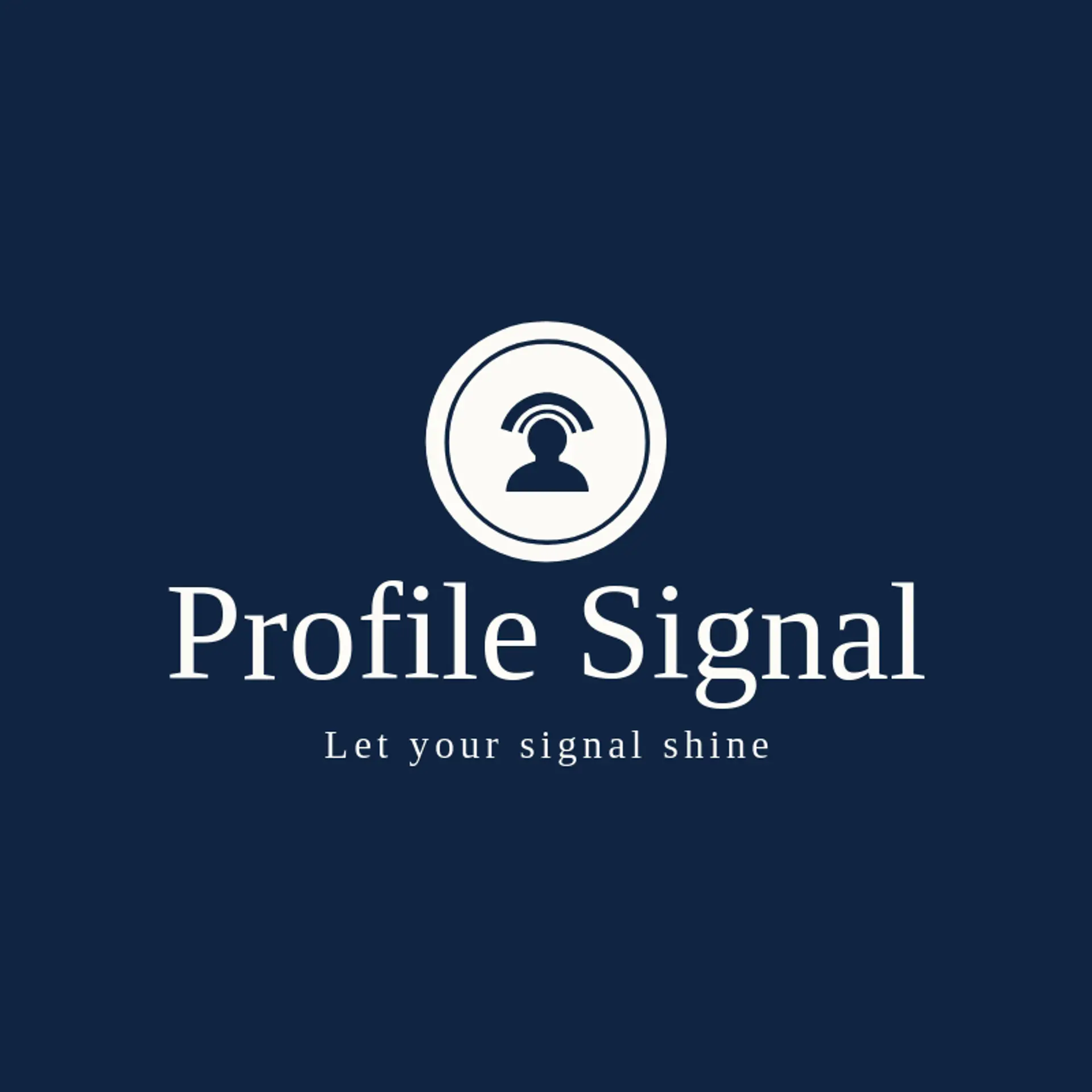 Profile Signal logo for profile