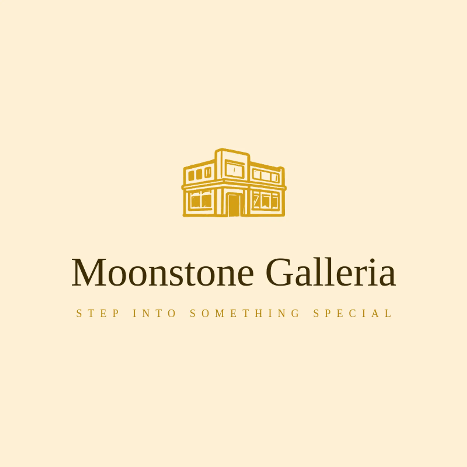 Moonstone Galleria logo for mall