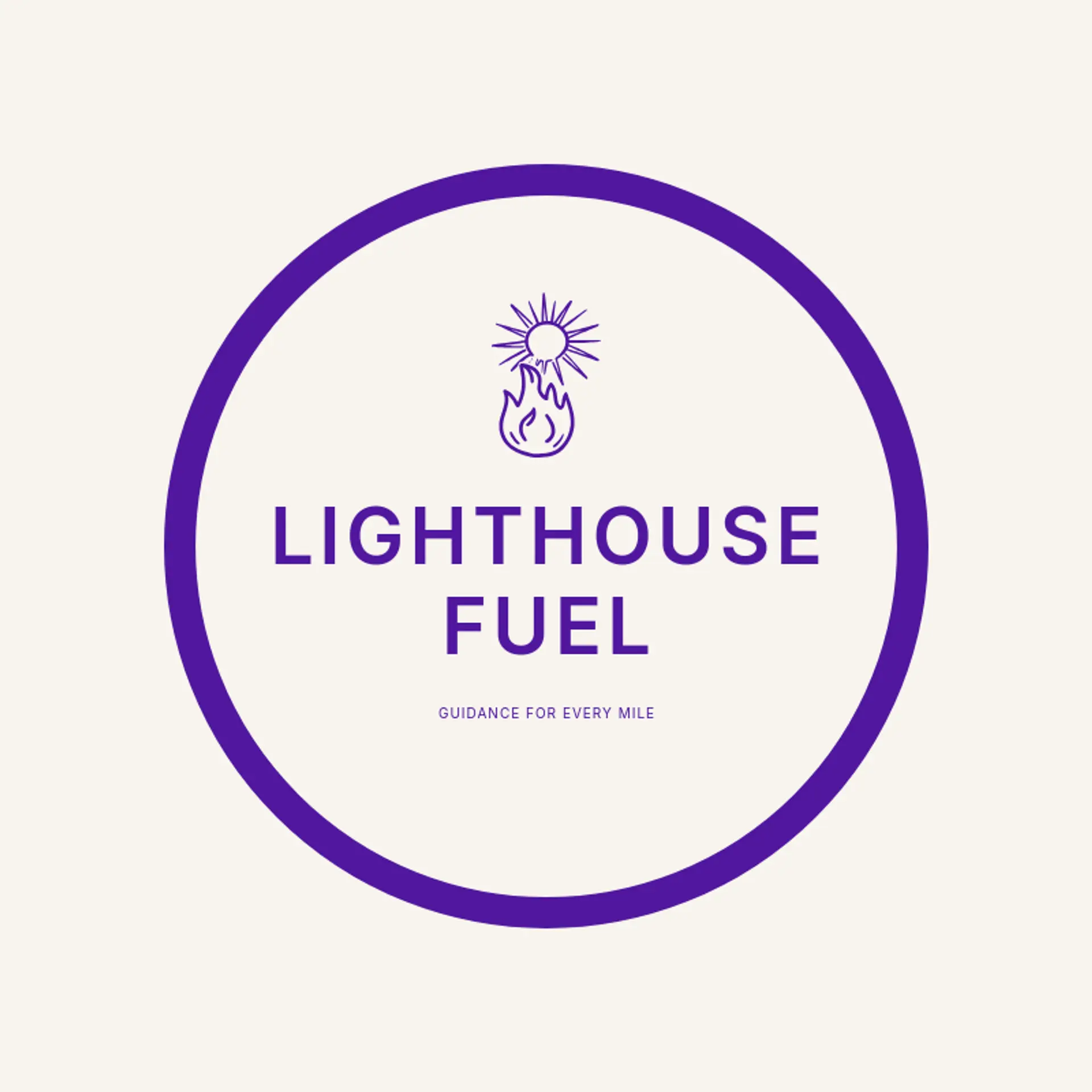 Lighthouse Fuel logo for petrol