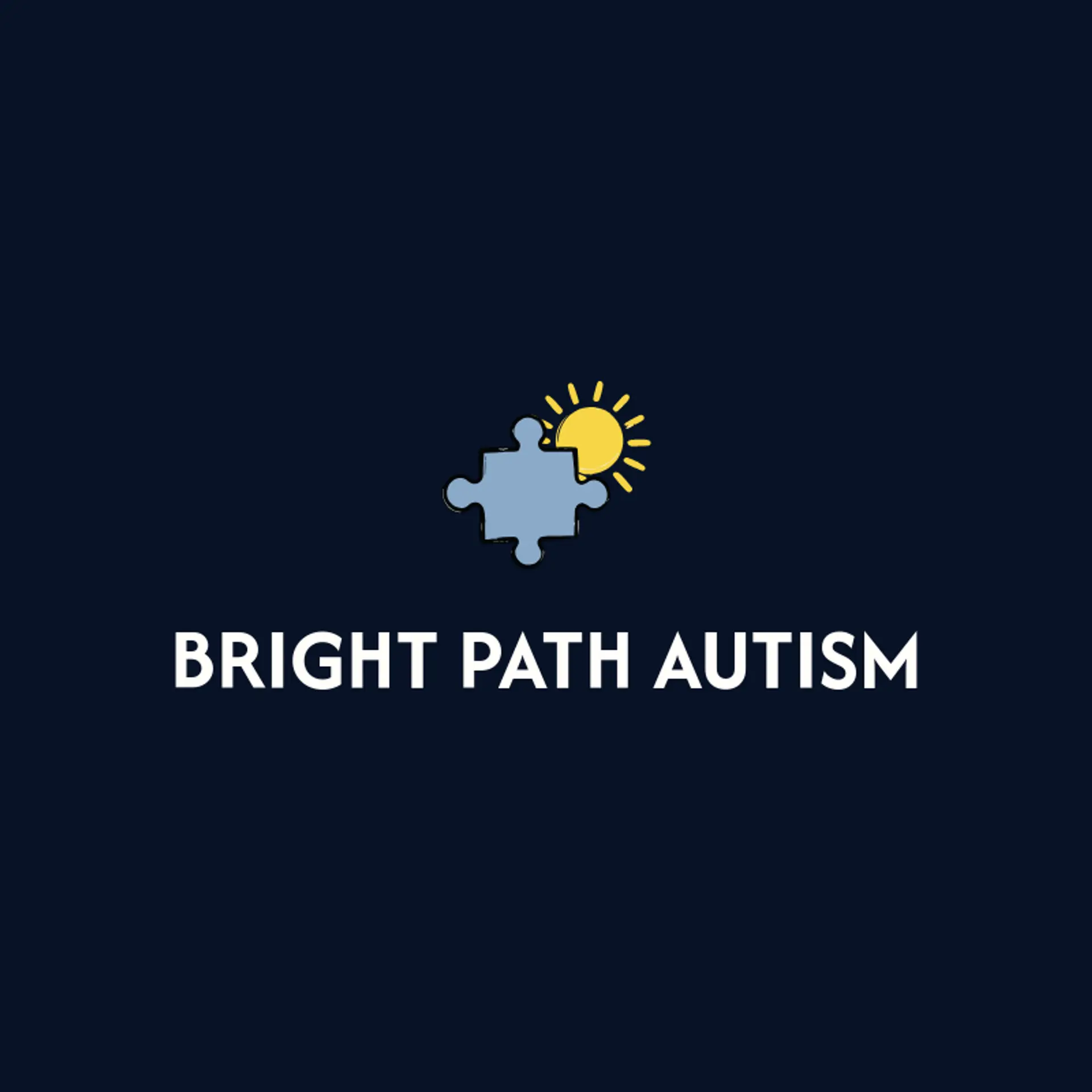 Bright Path Autism logo for autism