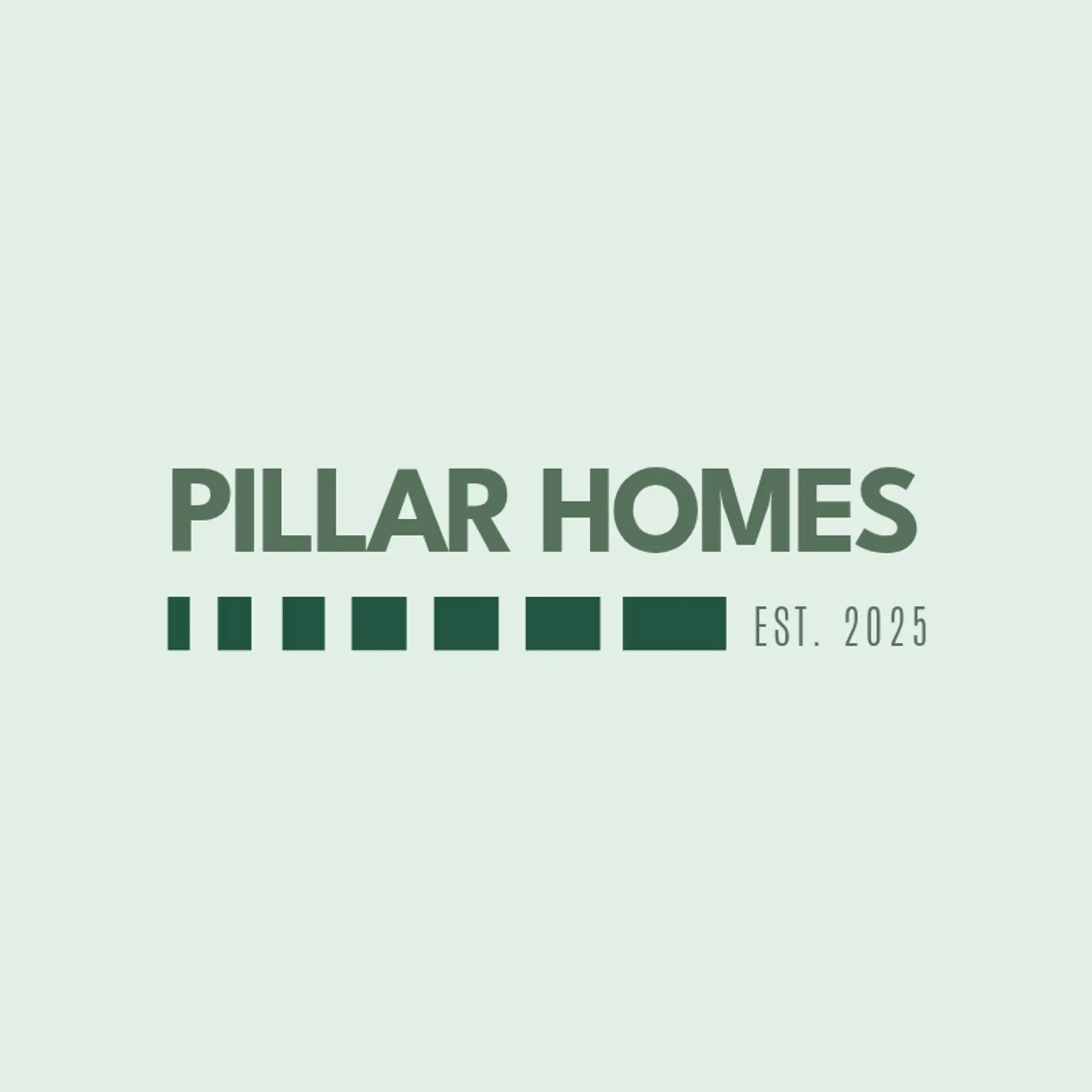 Pillar Homes logo for house construction