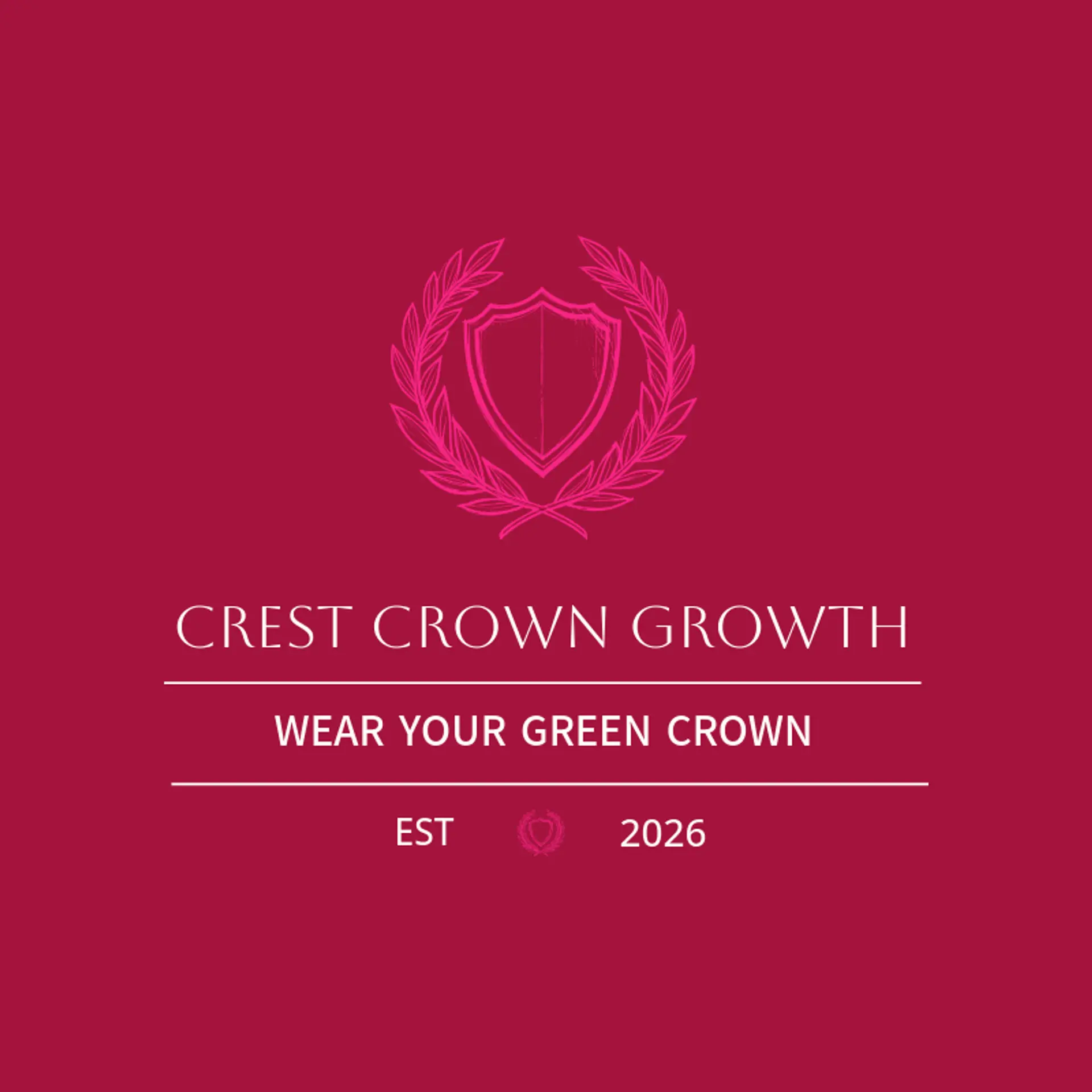 Crest Crown Growth logo for growth