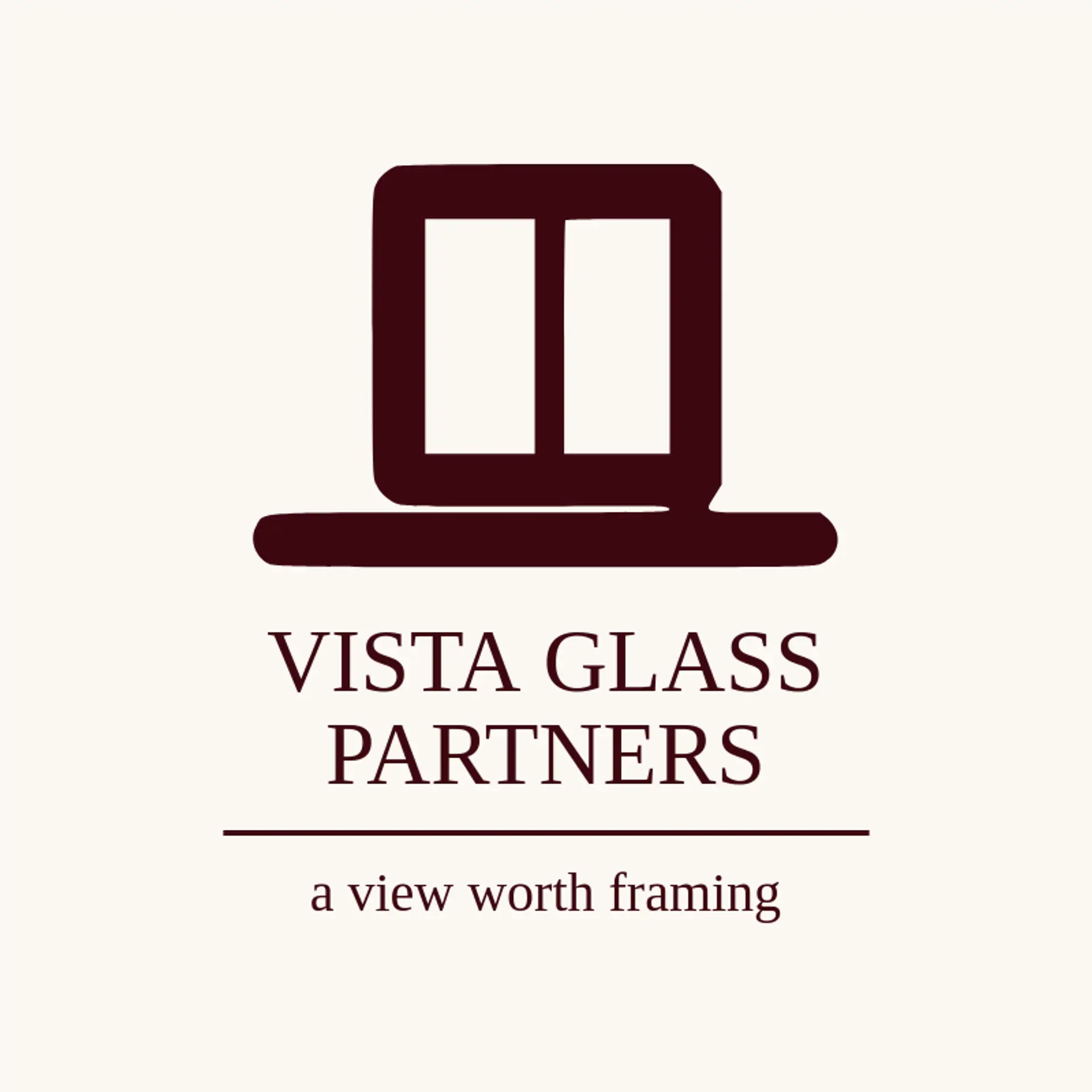 Vista Glass Partners logo for glass