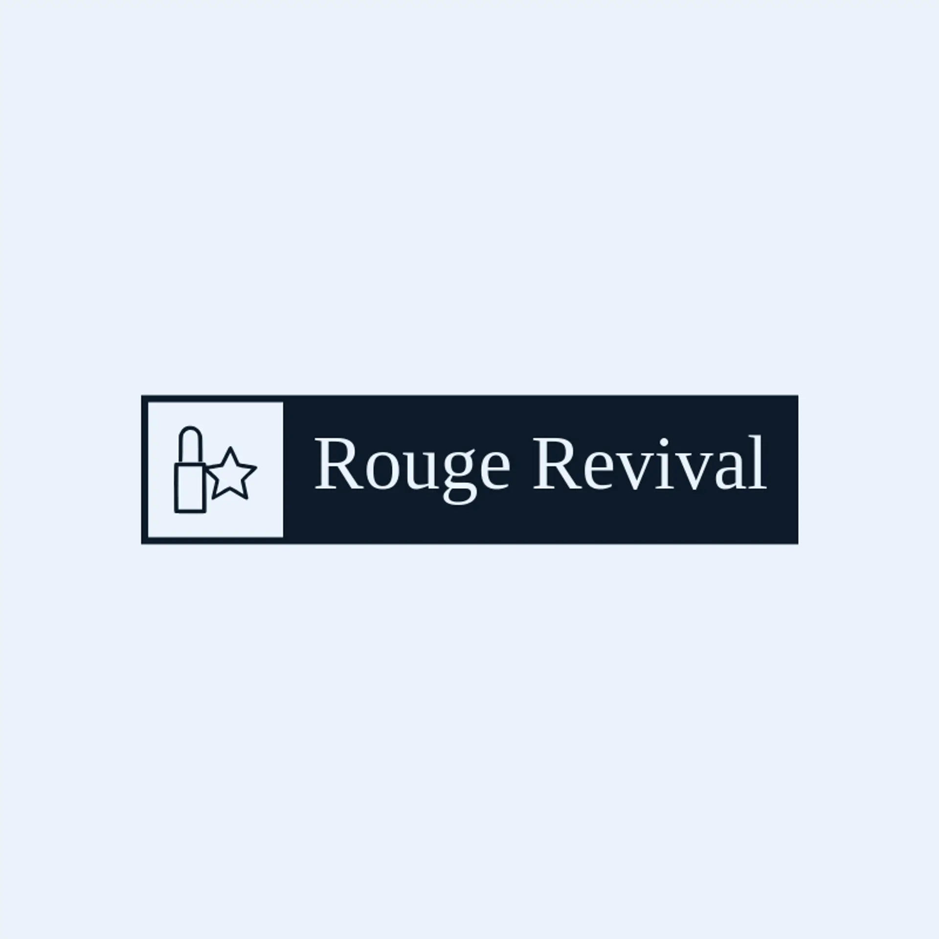 Rouge Revival logo for cosmetics
