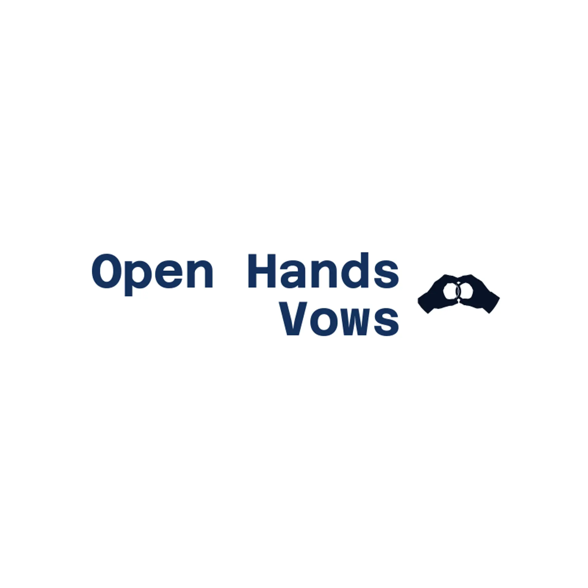 Open Hands Vows logo for matrimony
