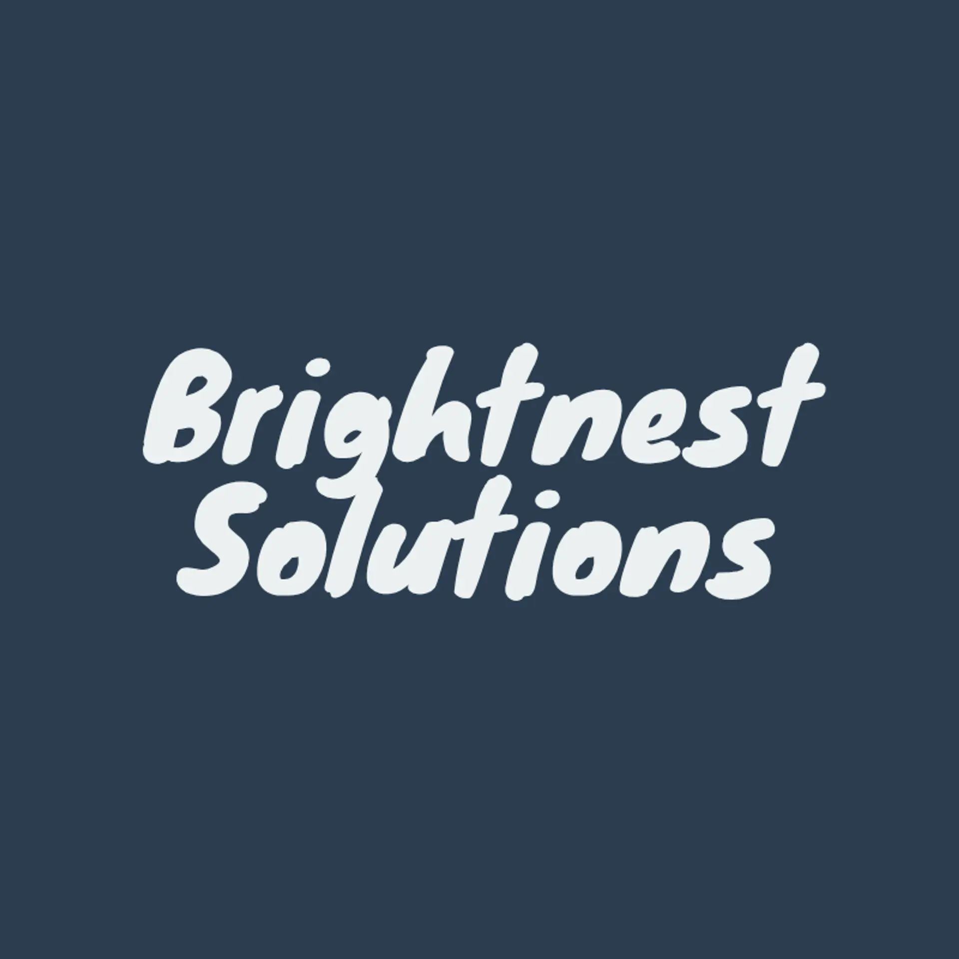 BrightNest Solutions logo for blg cleaning service