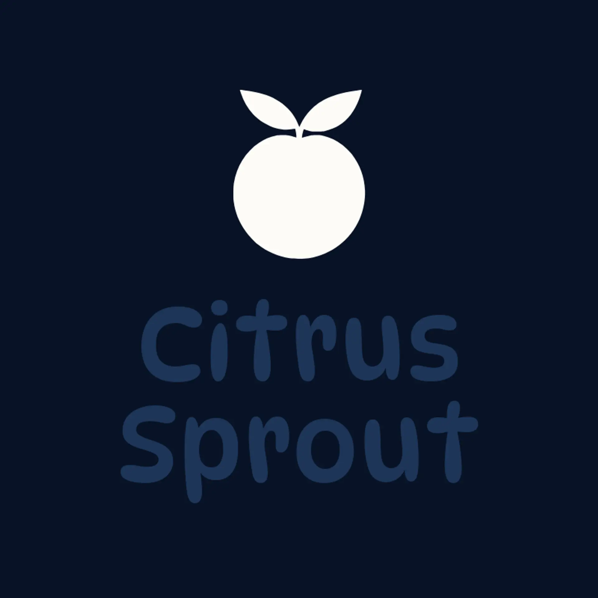 Citrus Sprout logo for snack