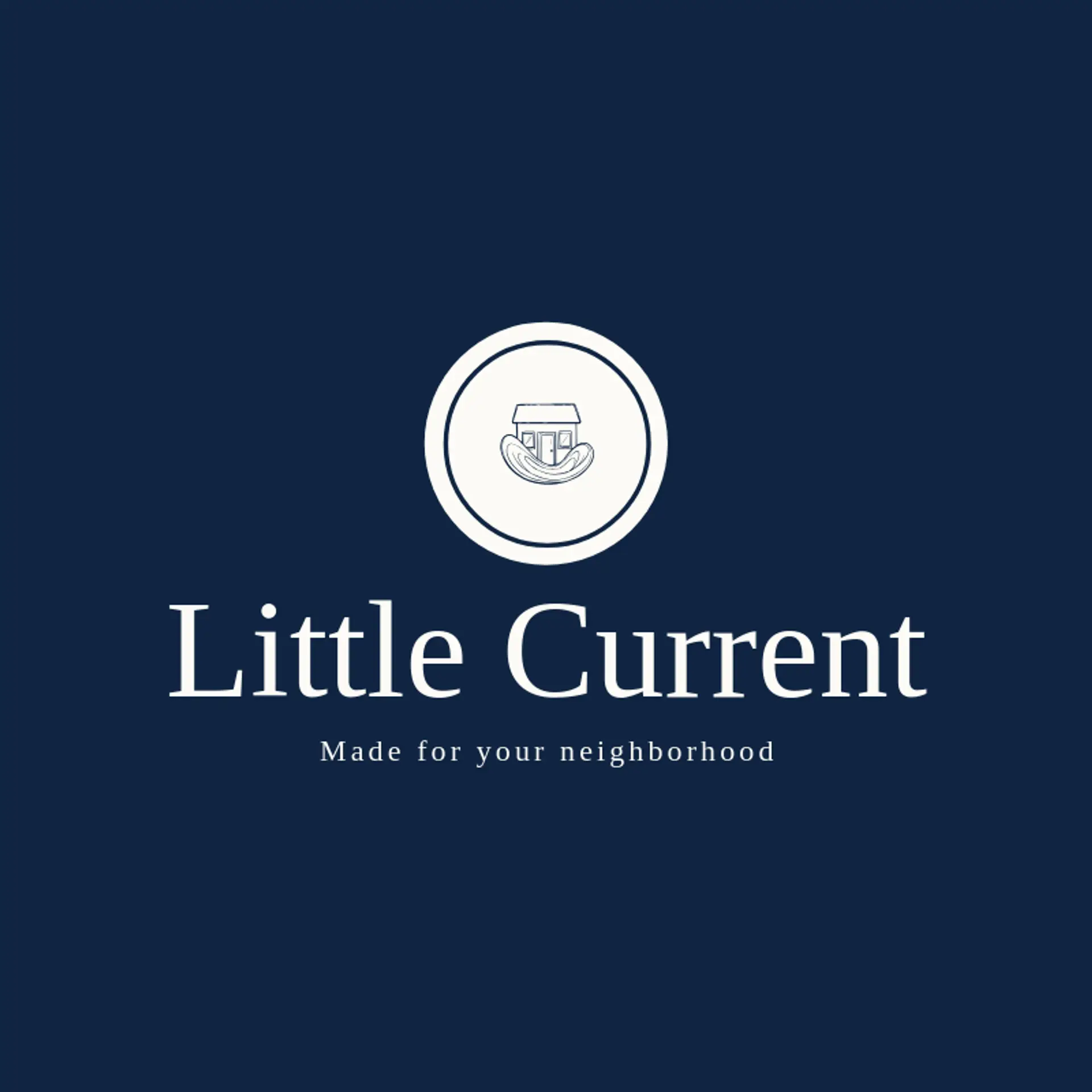 Little Current logo for small business