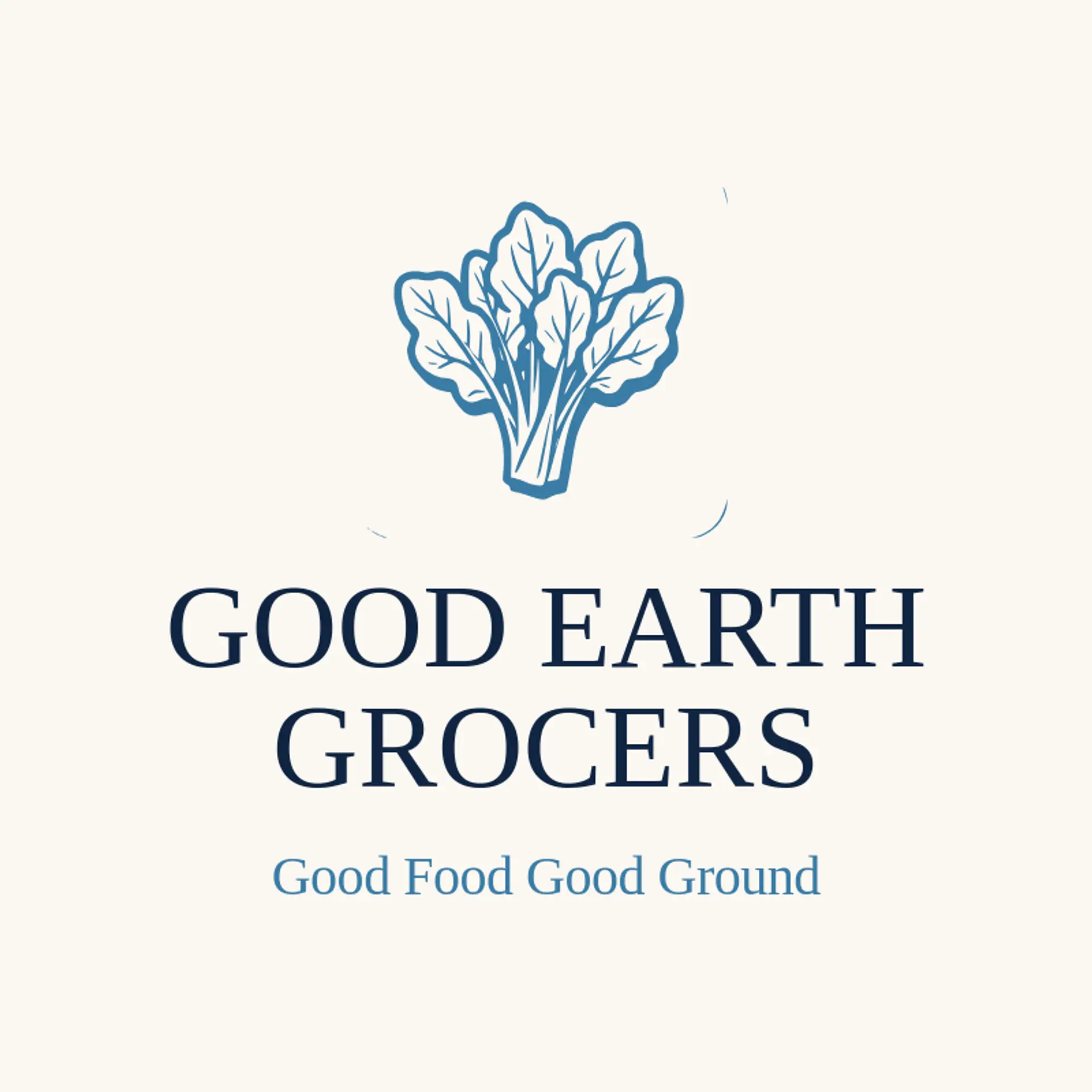 Good Earth Grocers logo for grocery