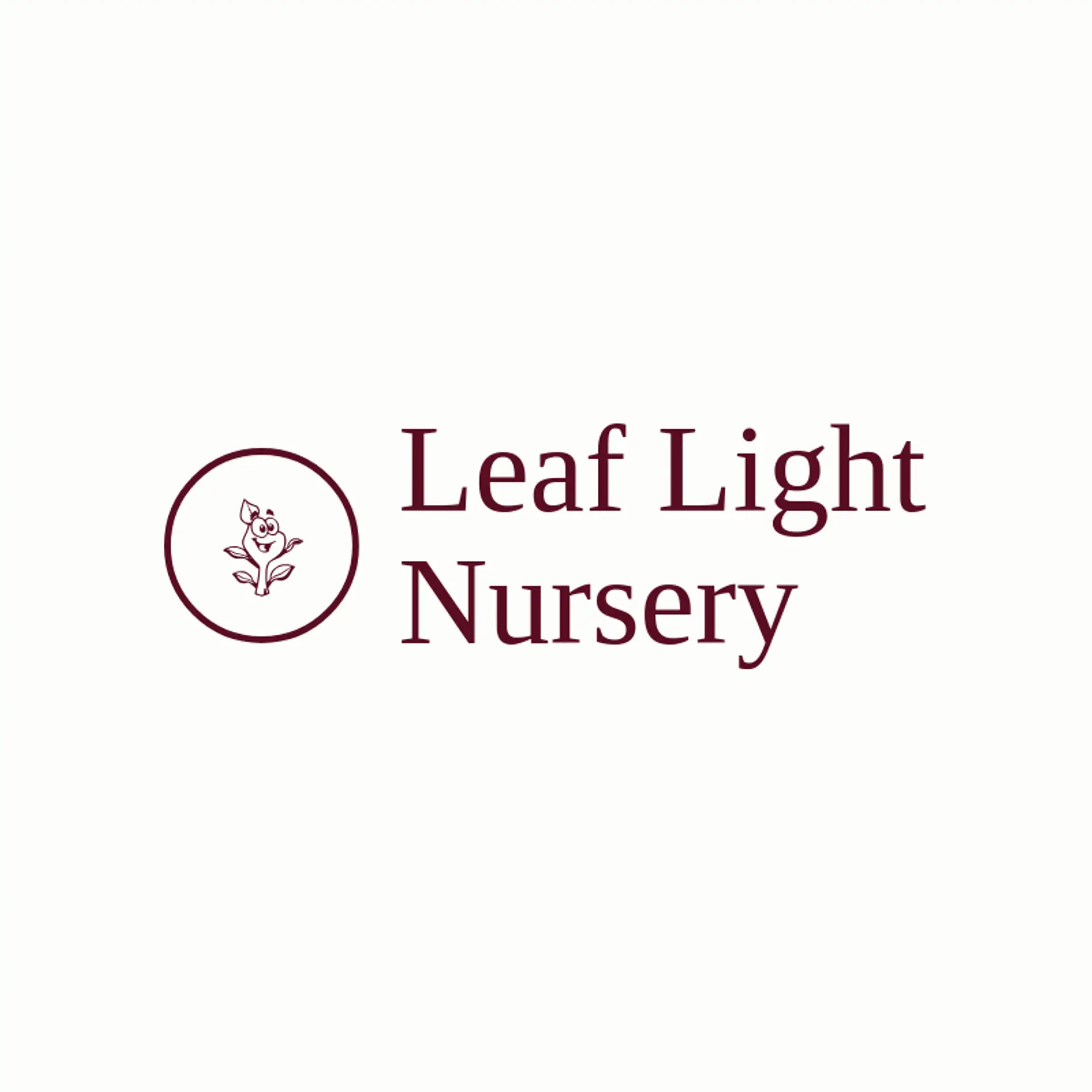 Leaf Light Nursery logo for sprout