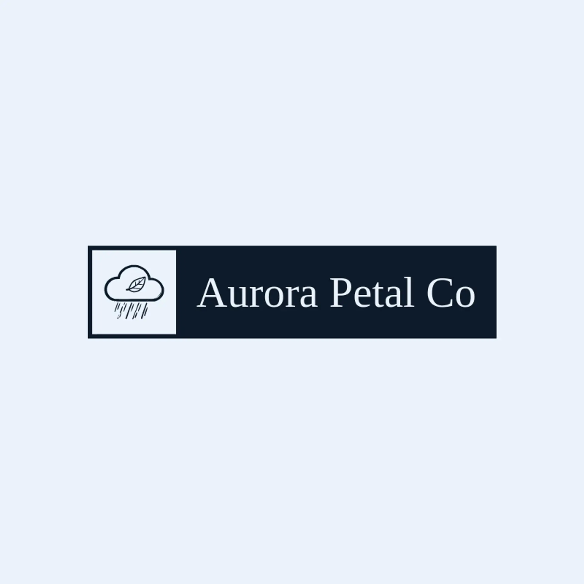 Aurora Petal Co logo for skincare