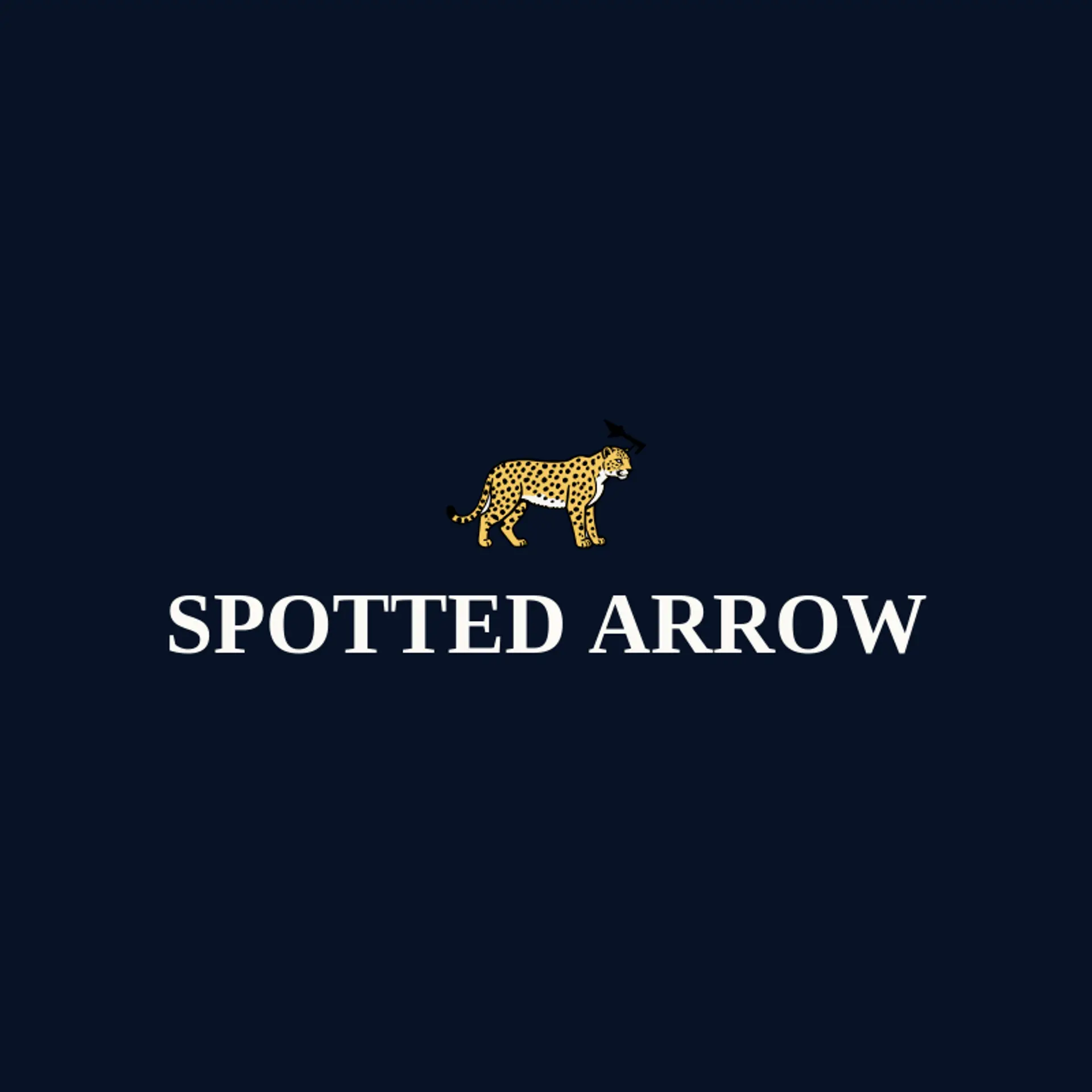Spotted Arrow logo for leopard