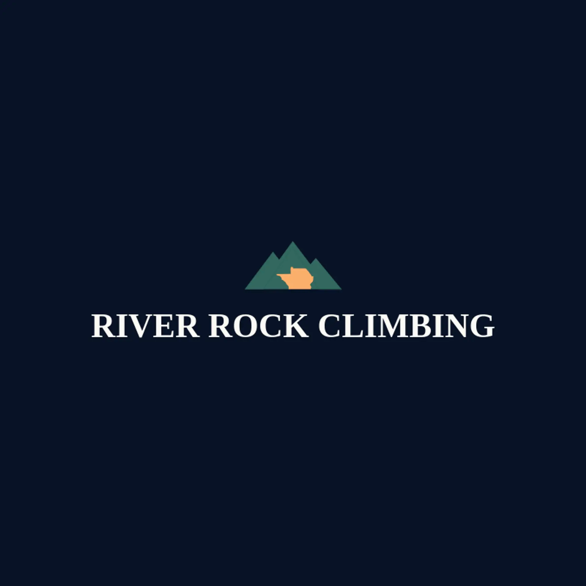 River Rock Climbing logo for tennessee