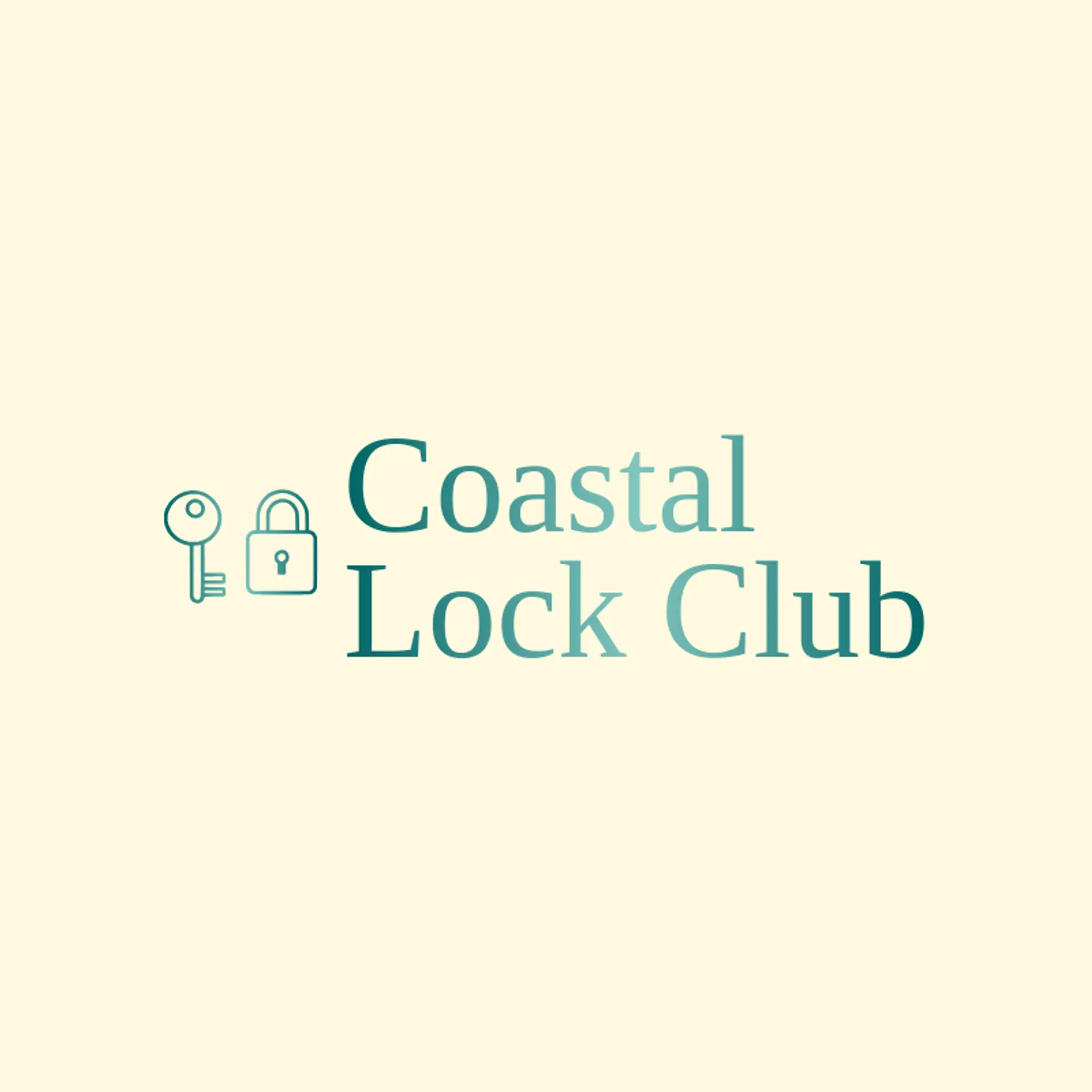 Coastal Lock Club logo for lock