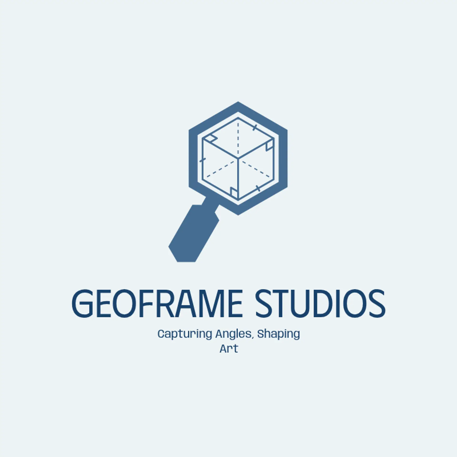 GeoFrame Studio logo for geometric photography