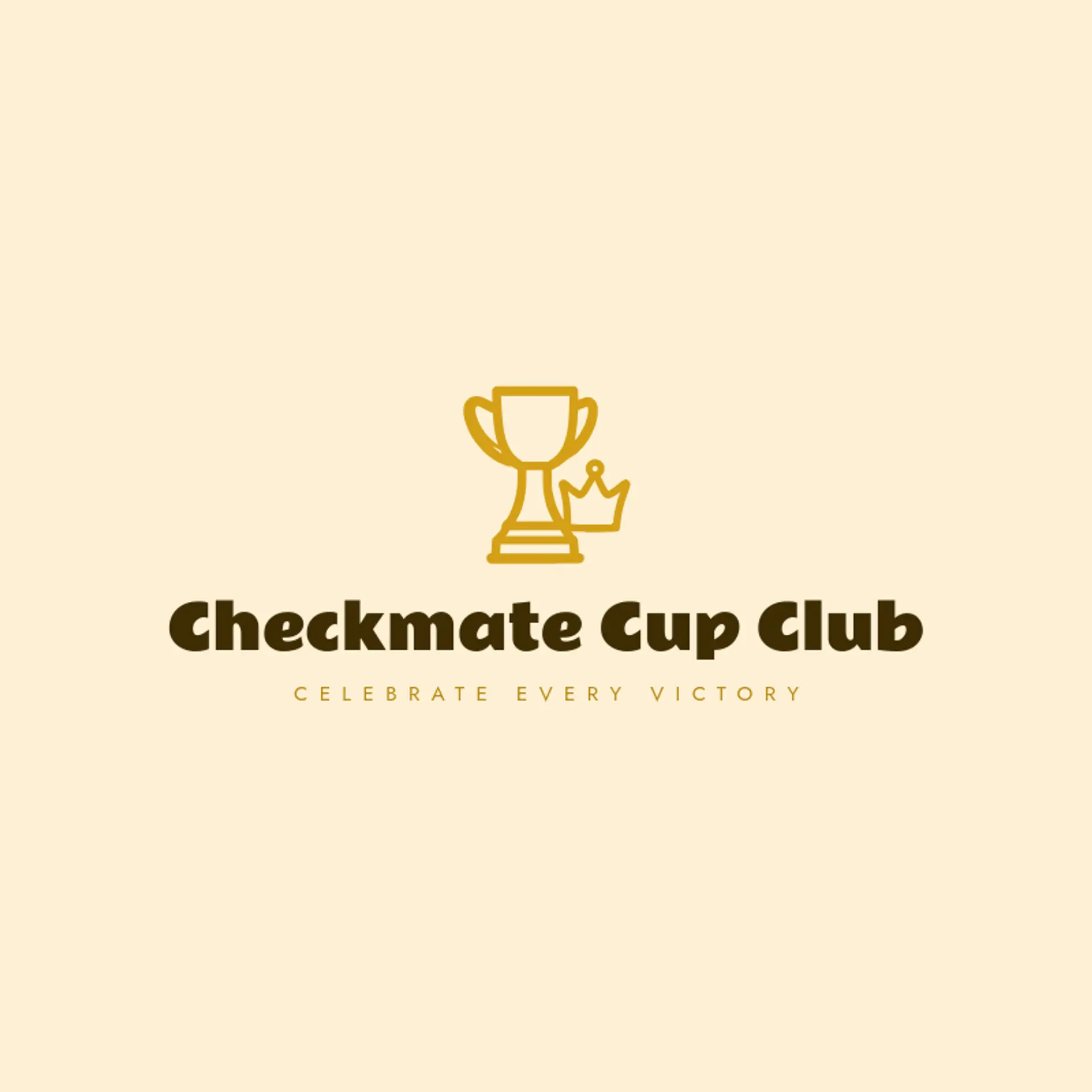 Checkmate Cup Club logo for chess