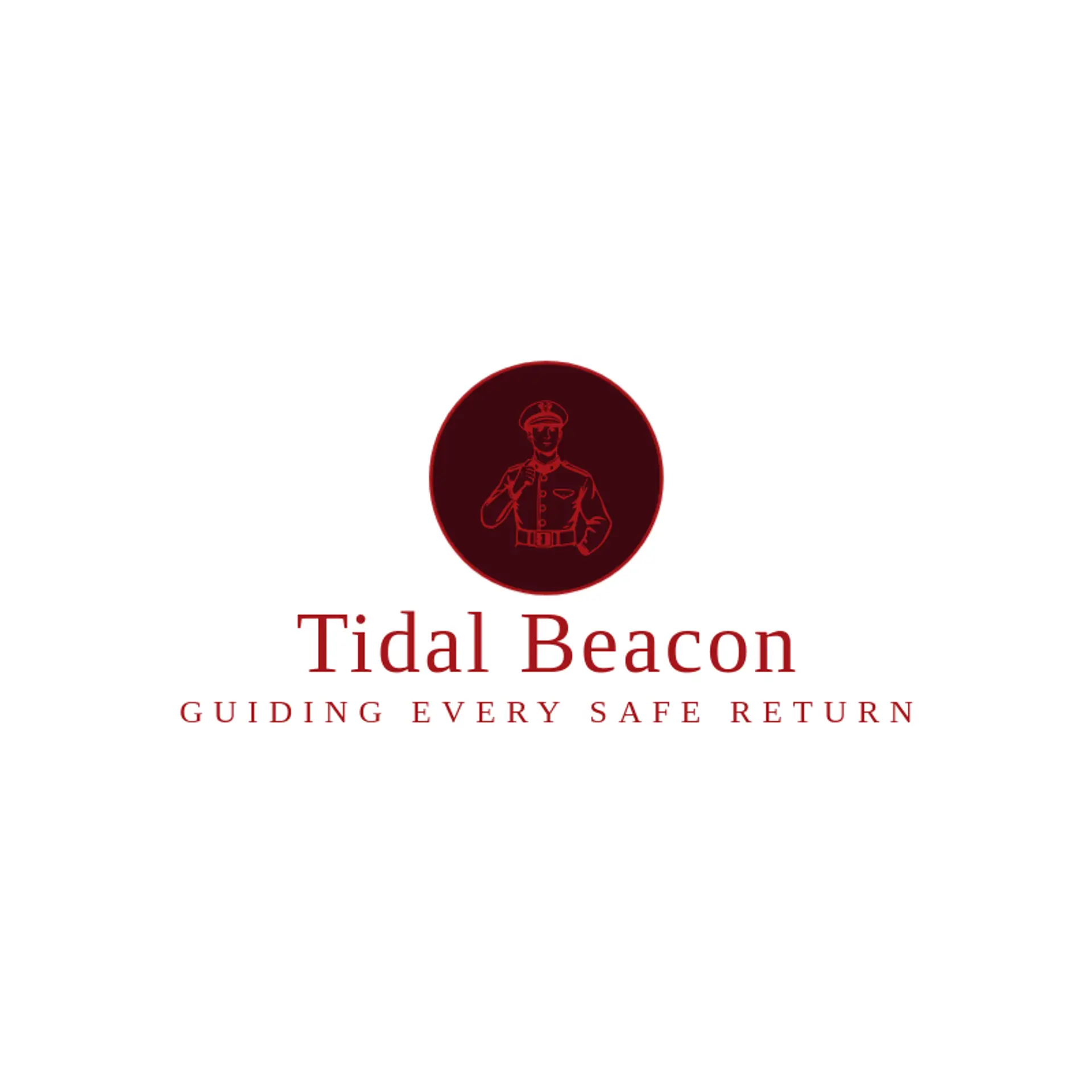 Tidal Beacon logo for coast guard