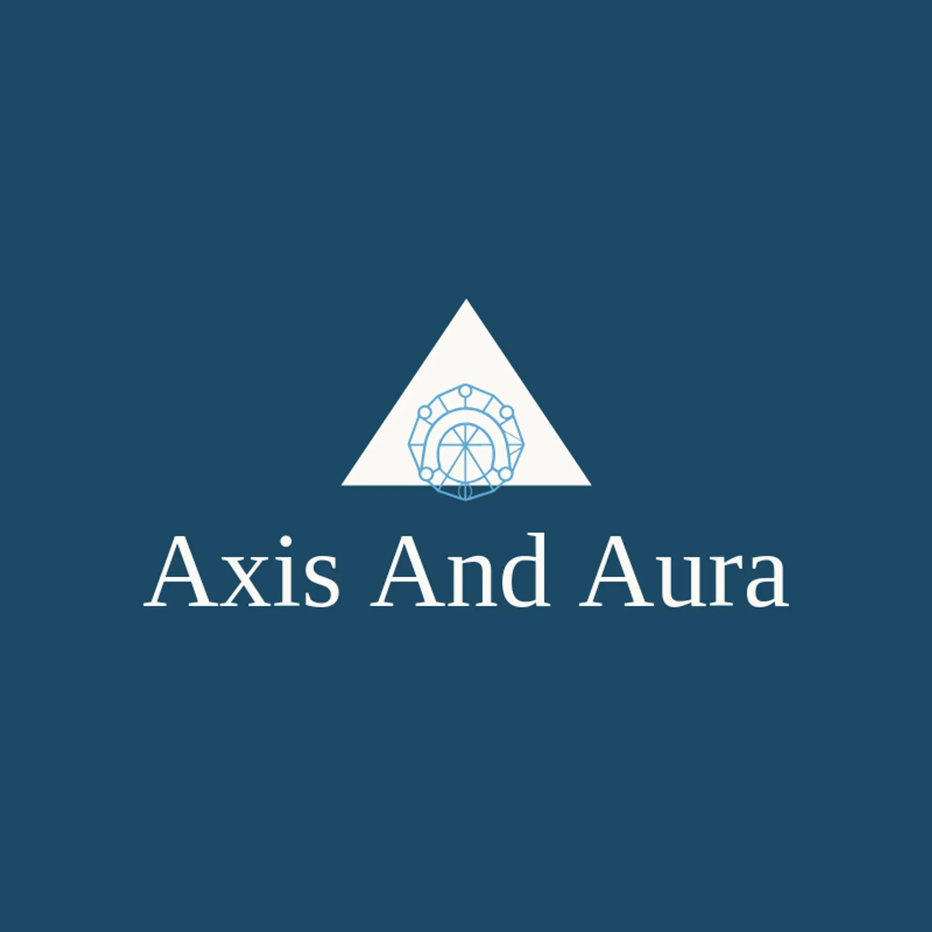 Axis and Aura logo for symmetry