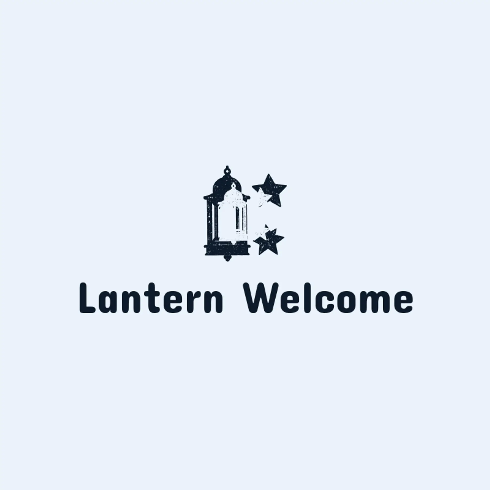 Lantern Welcome logo for islamic
