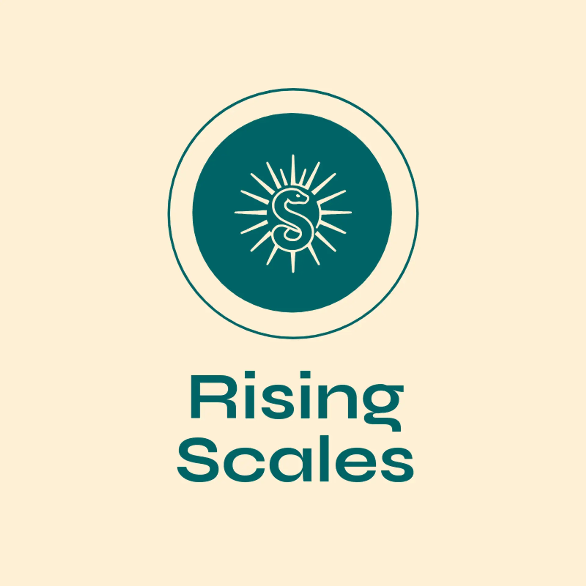 Rising Scales logo for snake