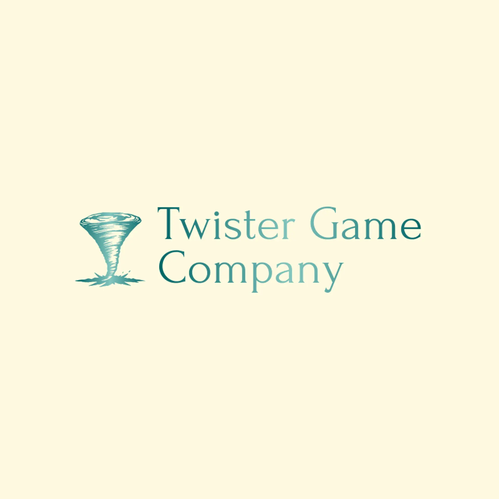 Twister Game Company logo for twister