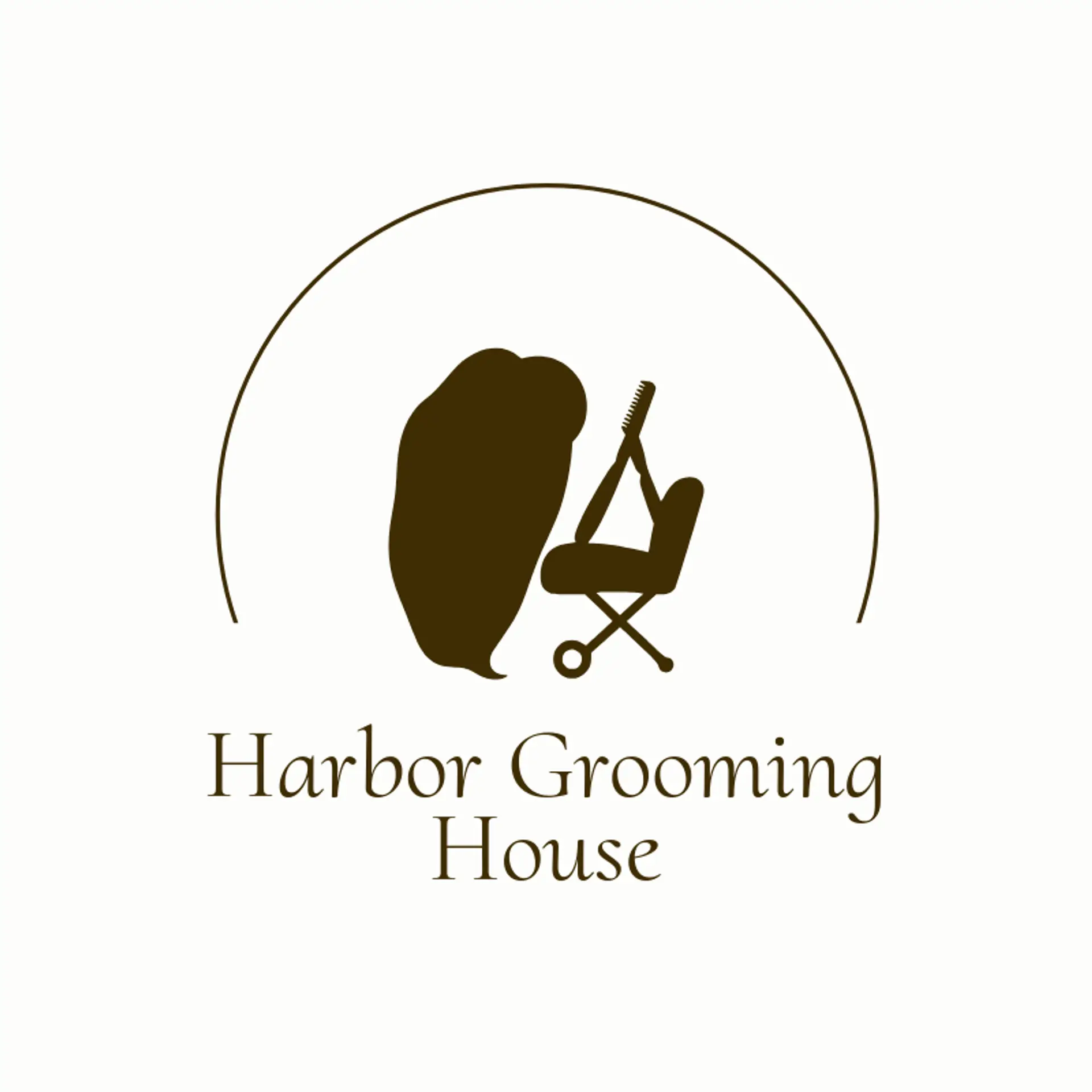 Harbor Grooming House logo for razor