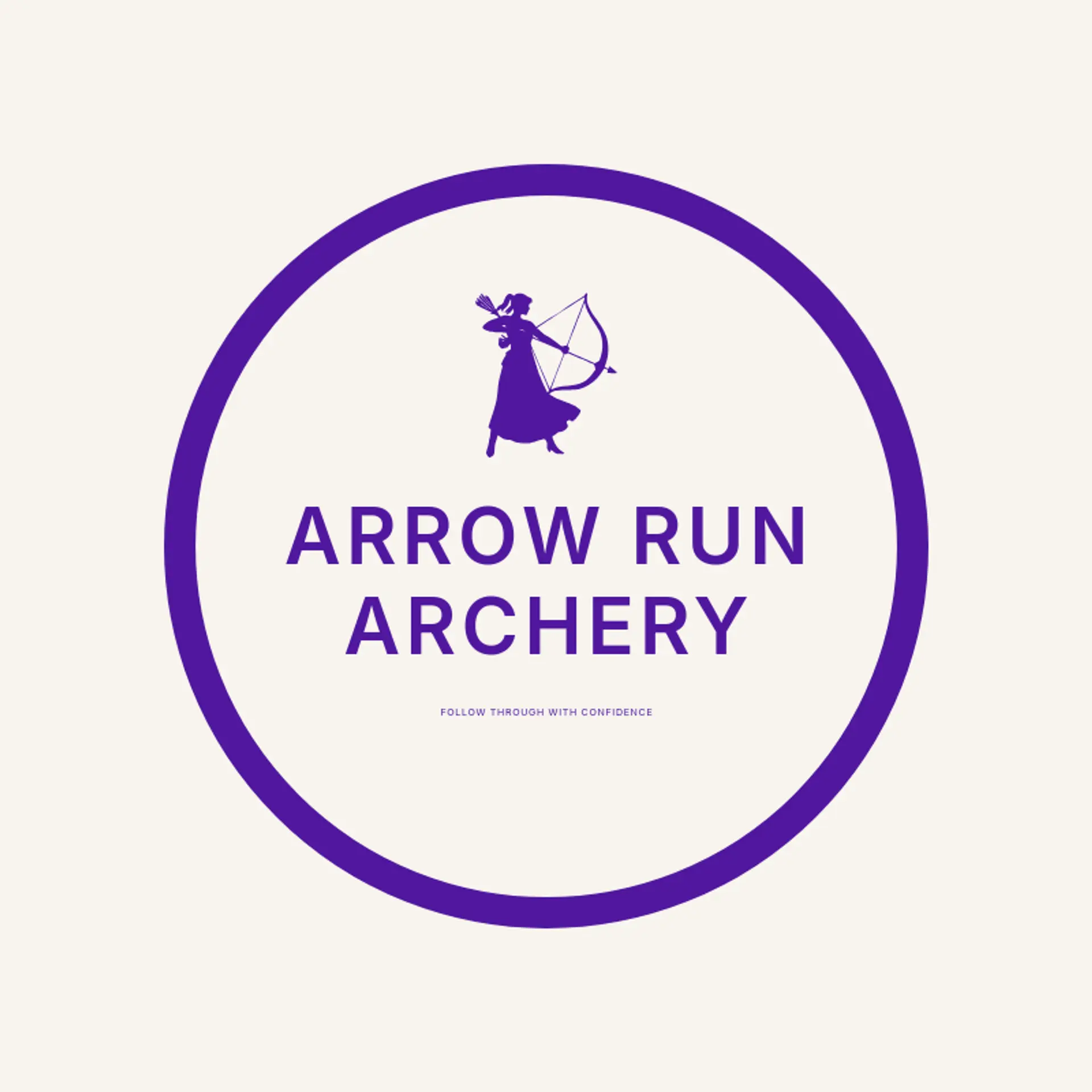 Arrow Run Archery logo for archer