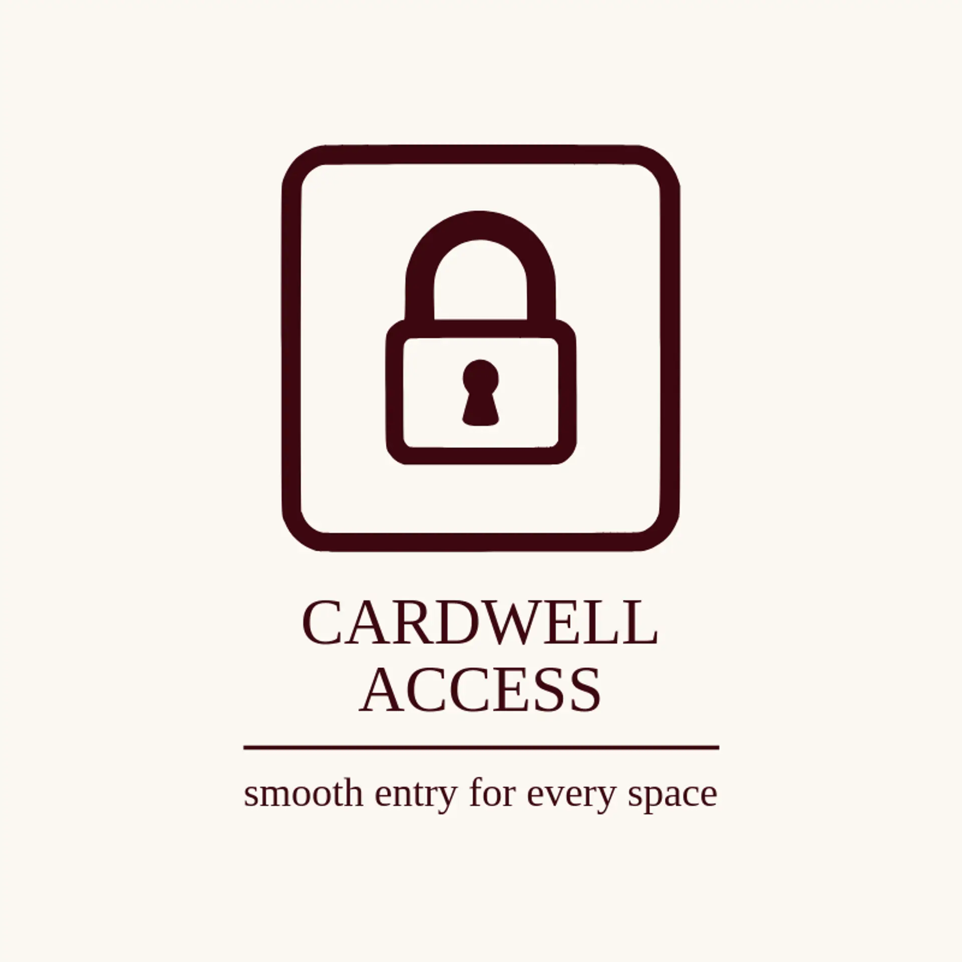 Cardwell Access logo for lock