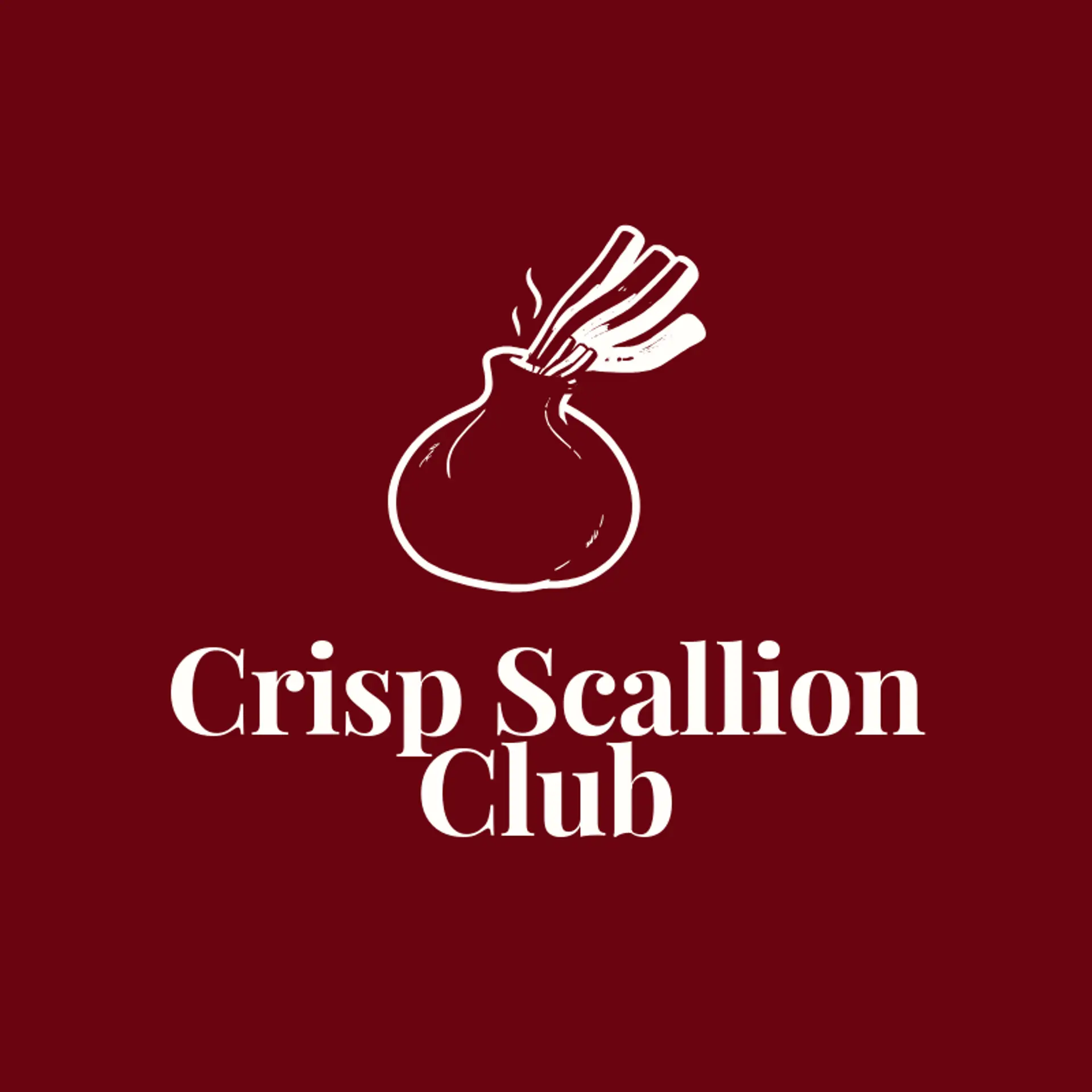 Crisp Scallion Club logo for siomai