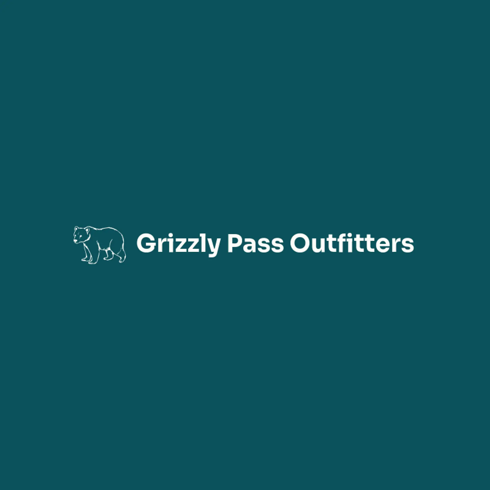 Grizzly Pass Outfitters logo for grizzly