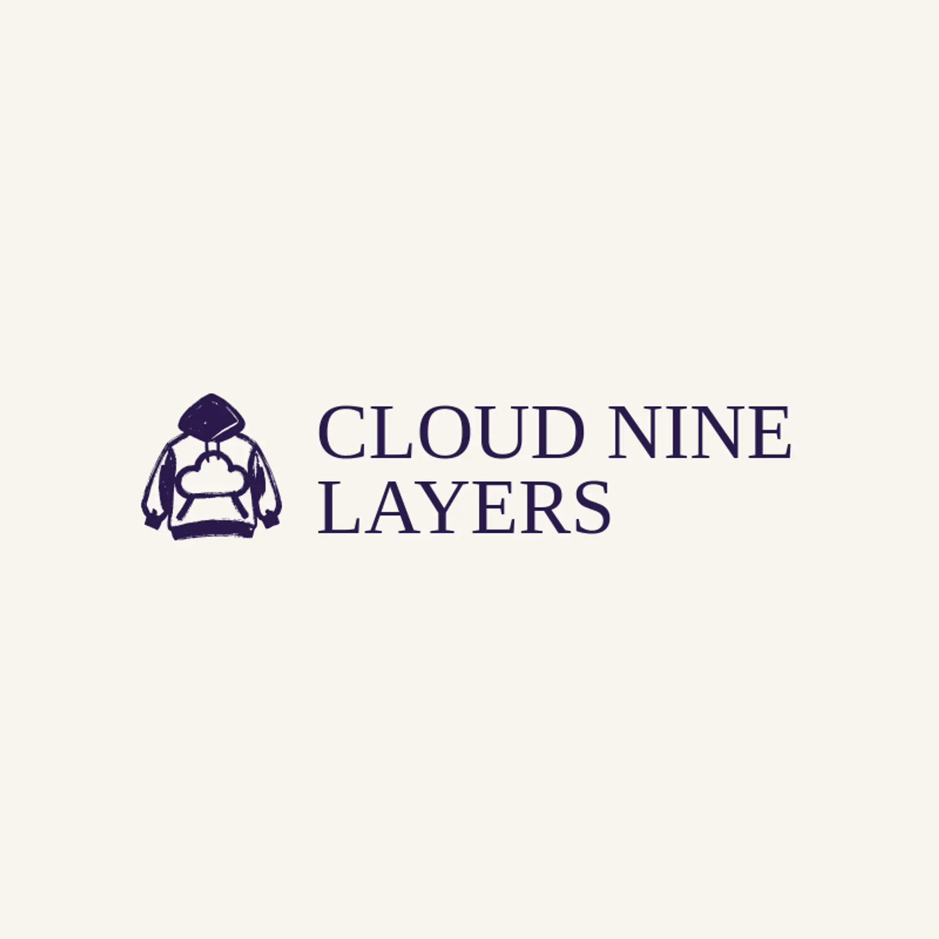 Cloud Nine Layers logo for hoodie