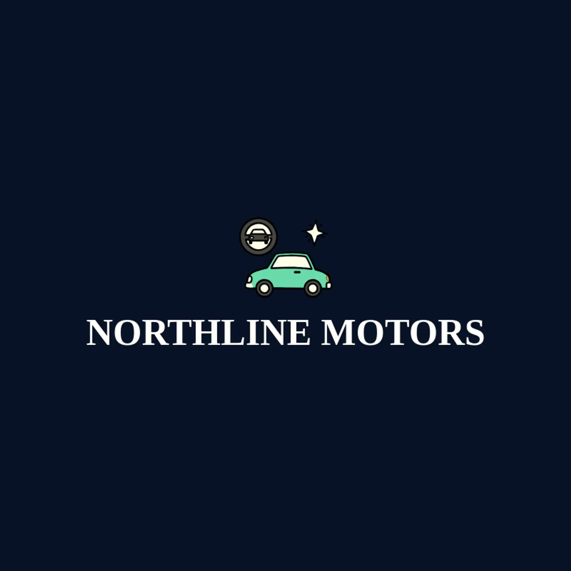Northline Motors logo for car dealer