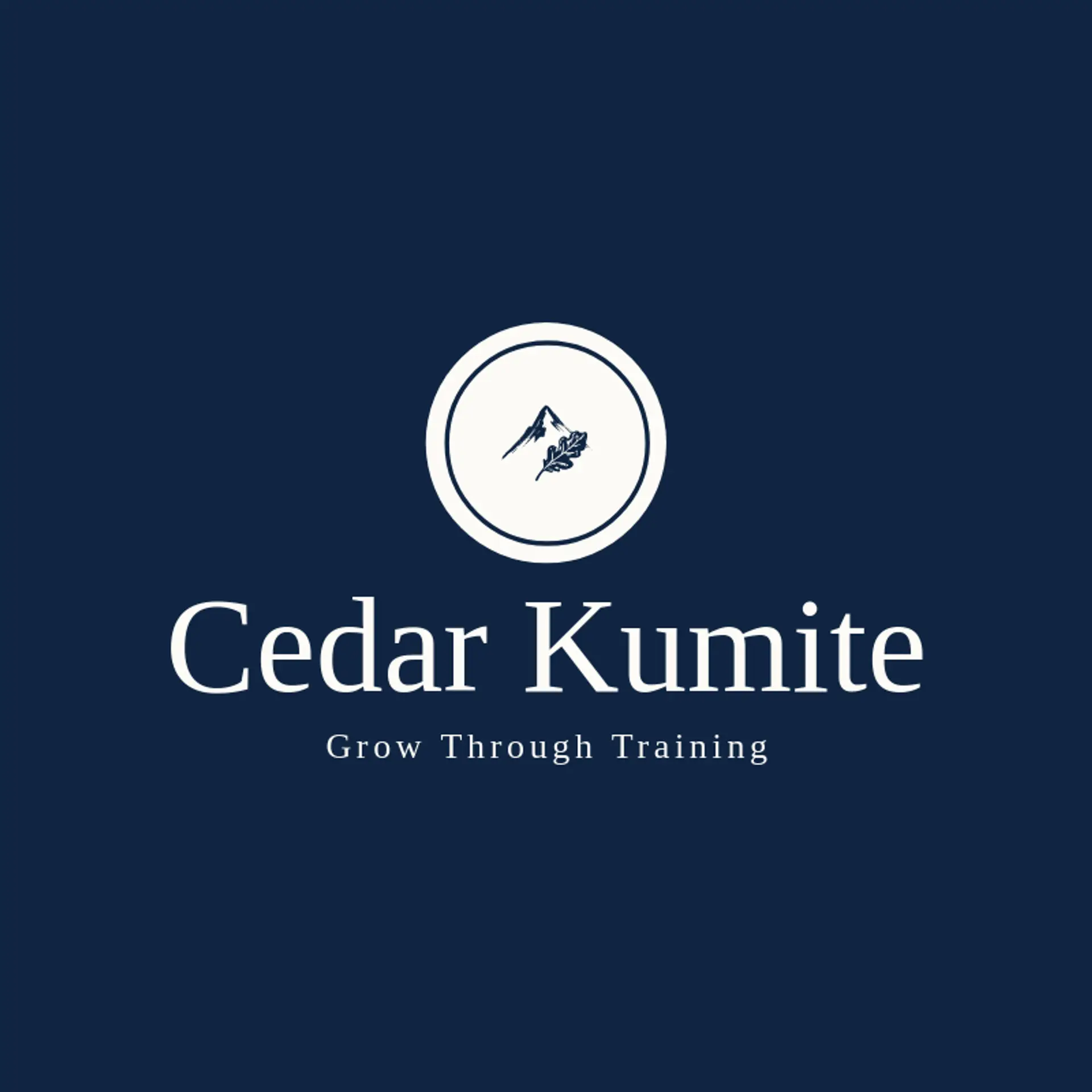Cedar Kumite logo for karate