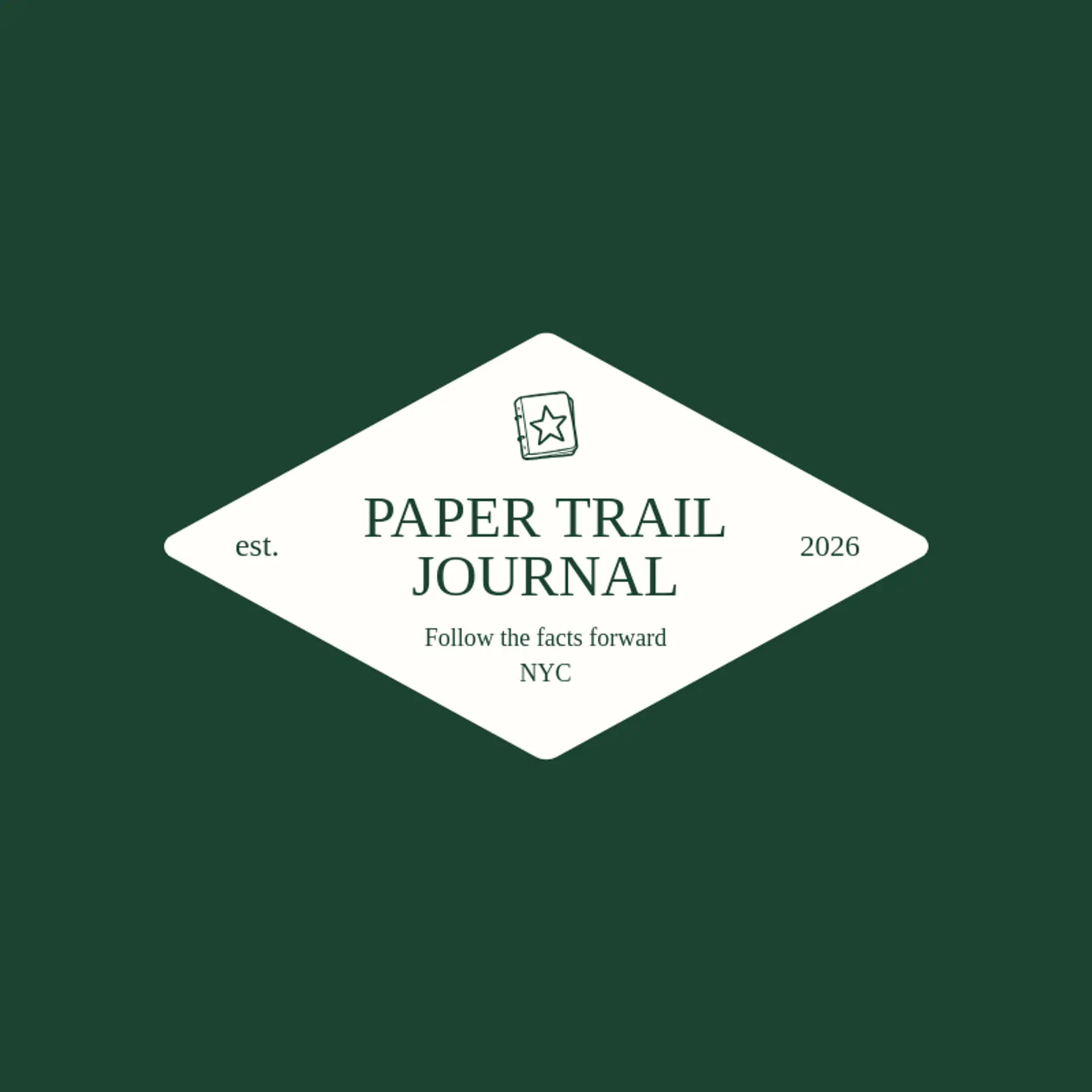 Paper Trail Journal logo for press